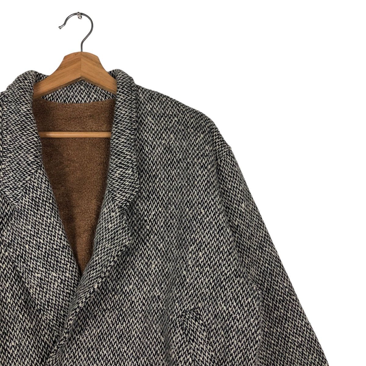 Japanese Brand 🔥Vintage Wool Jacket Herringbone Double Breast Issey Miyake Size US M / EU 48-50 / 2 - 6 Thumbnail