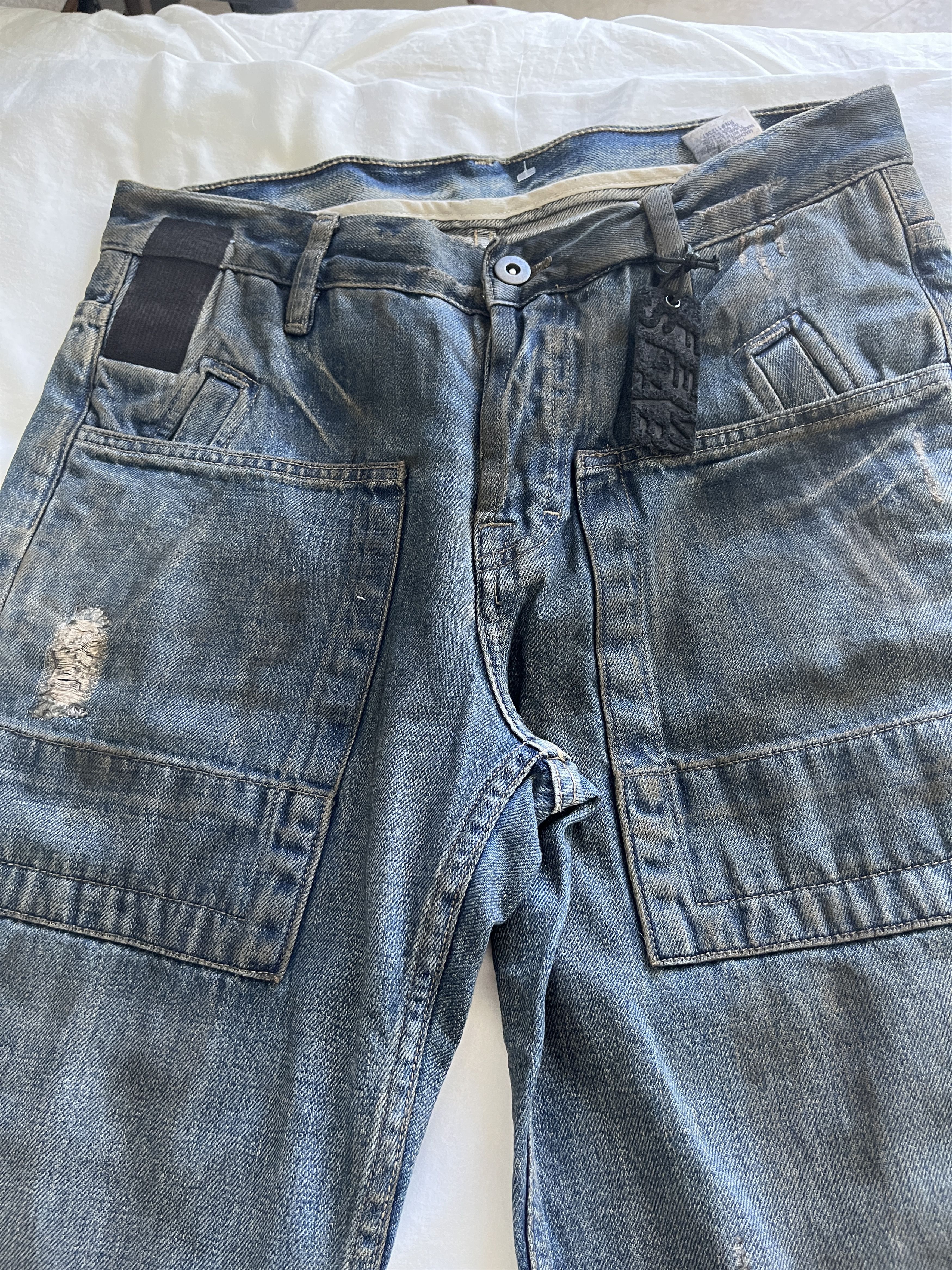Rick Owens Rick Owens Slab Denim Jeans WKD2015 Size US 31 - 2 Thumbnail