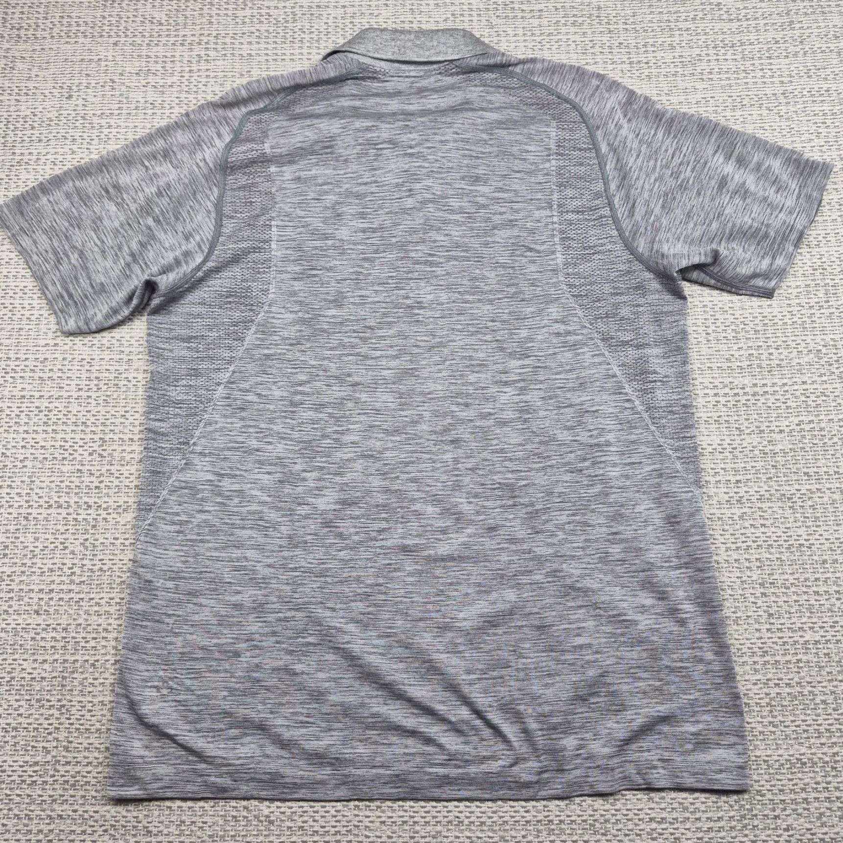 Lululemon Lululemon Polo Shirt Mens Large Gray Performance Quick Dry Stretch Golf Athletic Size US L / EU 52-54 / 3 - 7 Thumbnail