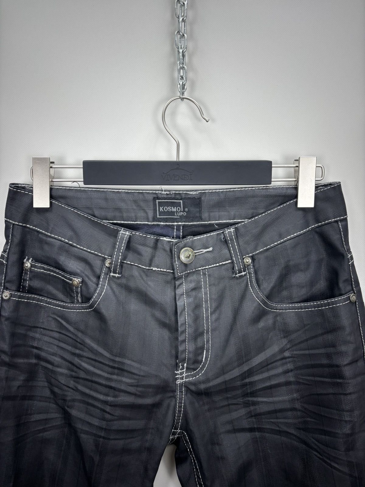 Other Mens jeans Kosmo Lupo Size 31 Color Black Size US 31 - 3 Thumbnail