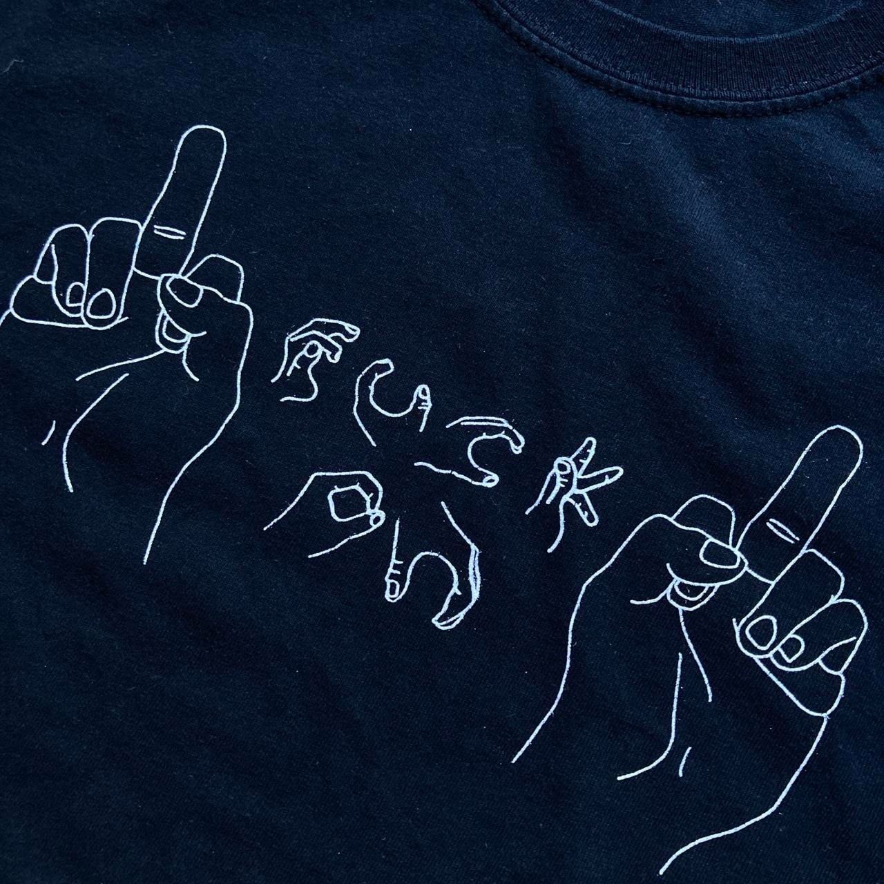 Gildan Fck On Indie Band, Merch T-Shirt Size US M / EU 48-50 / 2 - 4 Thumbnail