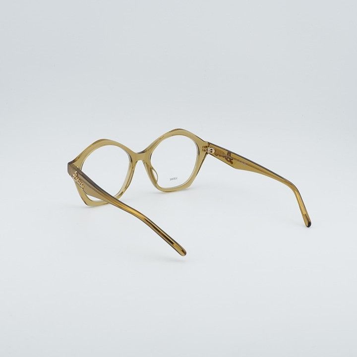 Loewe Loewe LW50053I 096 Eyeglasses Glossy Green 51mm Geometric Size ONE SIZE - 2 Thumbnail