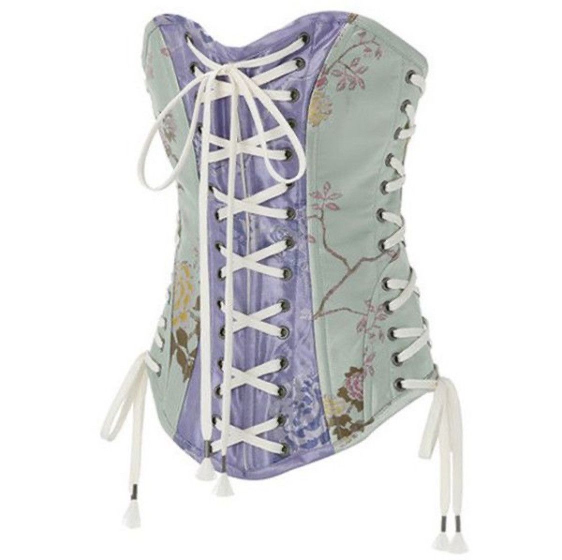 Fenty × Puma Fenty x Puma Floral Bustier in Sweet Lavender Size XS / US 0-2 / IT 36-38 - 3 Thumbnail