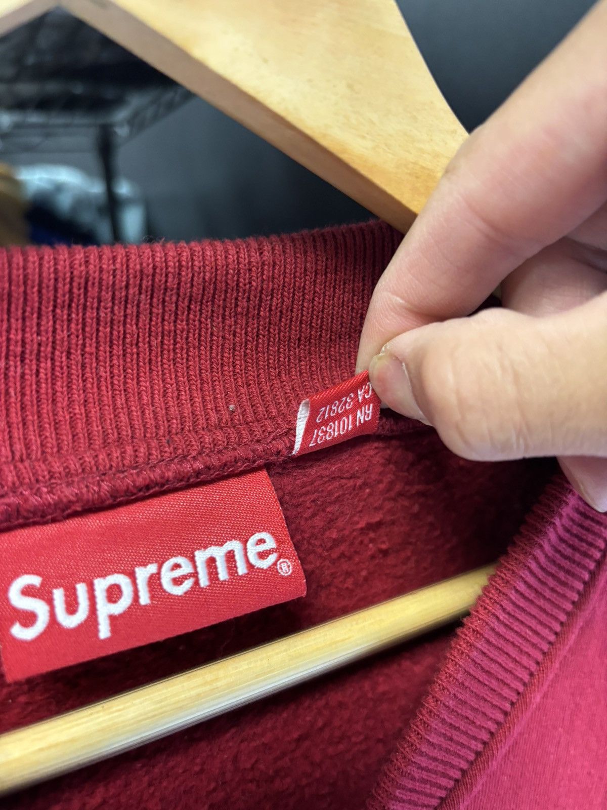 Supreme Supreme varsity jacket red Size US XL / EU 56 / 4 - 5 Thumbnail