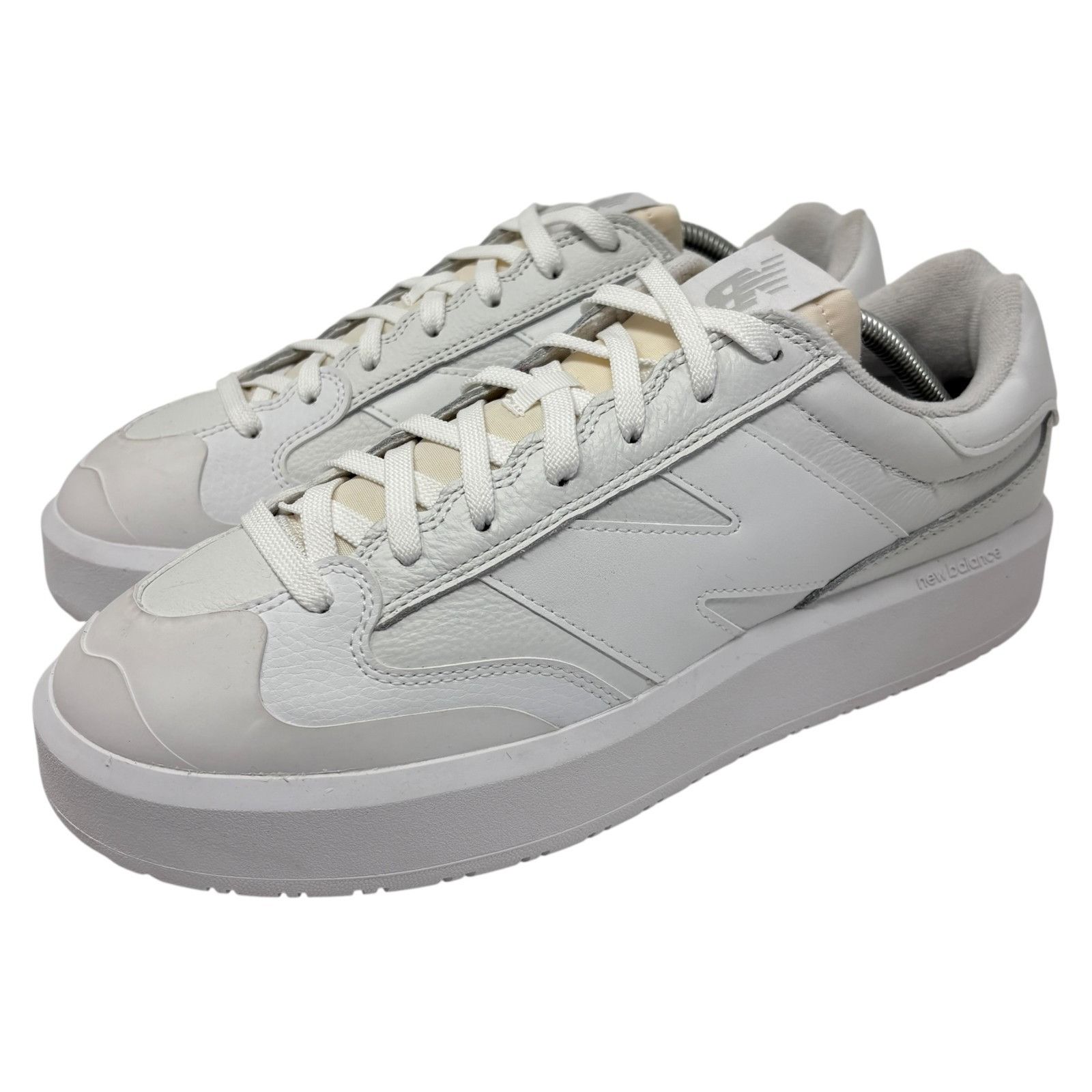 New Balance New Balance CT302LA White Platform Sneakers Mens 11.5 D Leat Size US 11.5 / EU 44-45 - 4 Thumbnail
