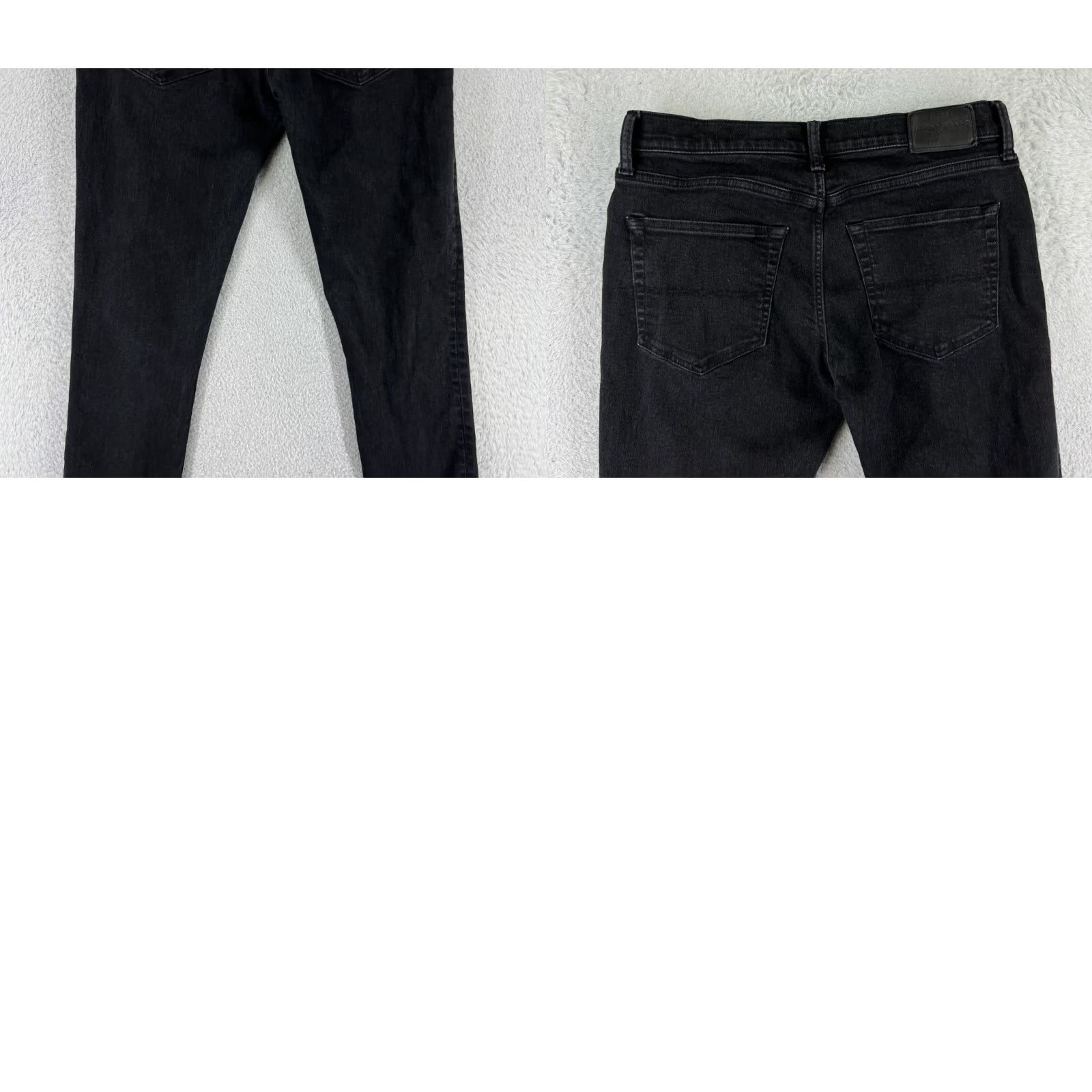 Lucky Brand Lucky Brand Jeans Mens 31 Black Denim Skinny Cotton Blend Stretch Taper Jeans Mens Black Skinny 31 5-Pocket Denim Fit Regular Casual 90s? Size US 31 - 10 Thumbnail