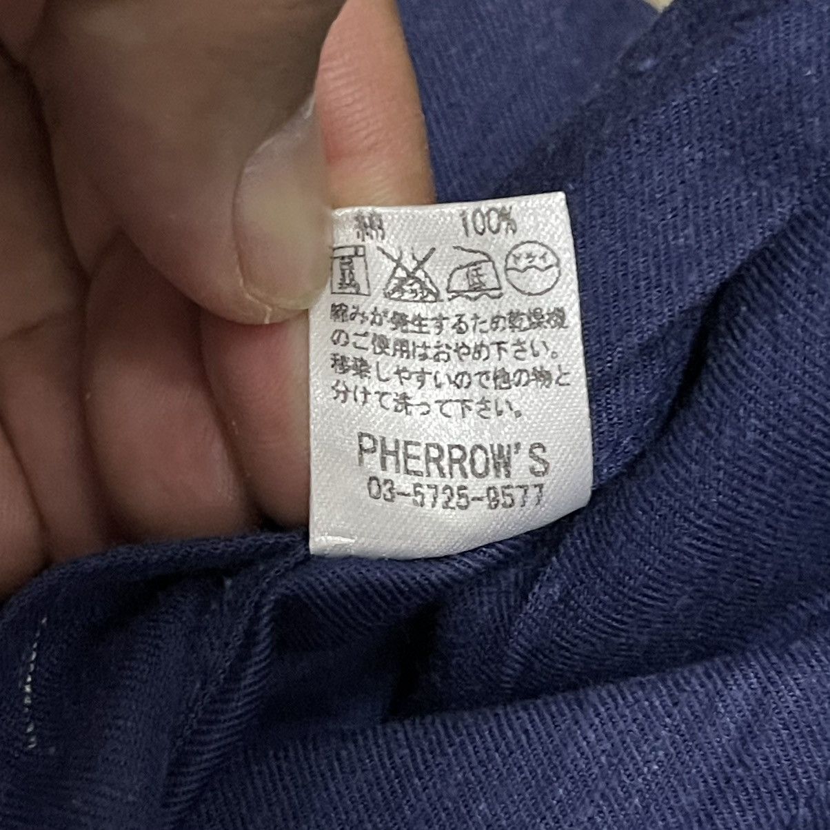 Pherrow's Vintage Pherrow’s Indigo Vest Size US M / EU 48-50 / 2 - 7 Thumbnail