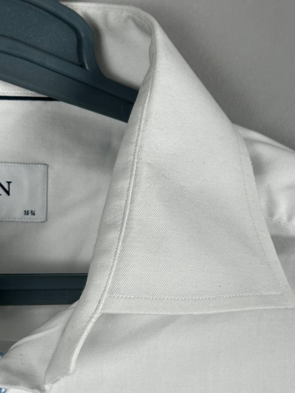 Eton Eton Luxury White Contemporary Slim Fit Shirt Size US M / EU 48-50 / 2 - 7 Thumbnail