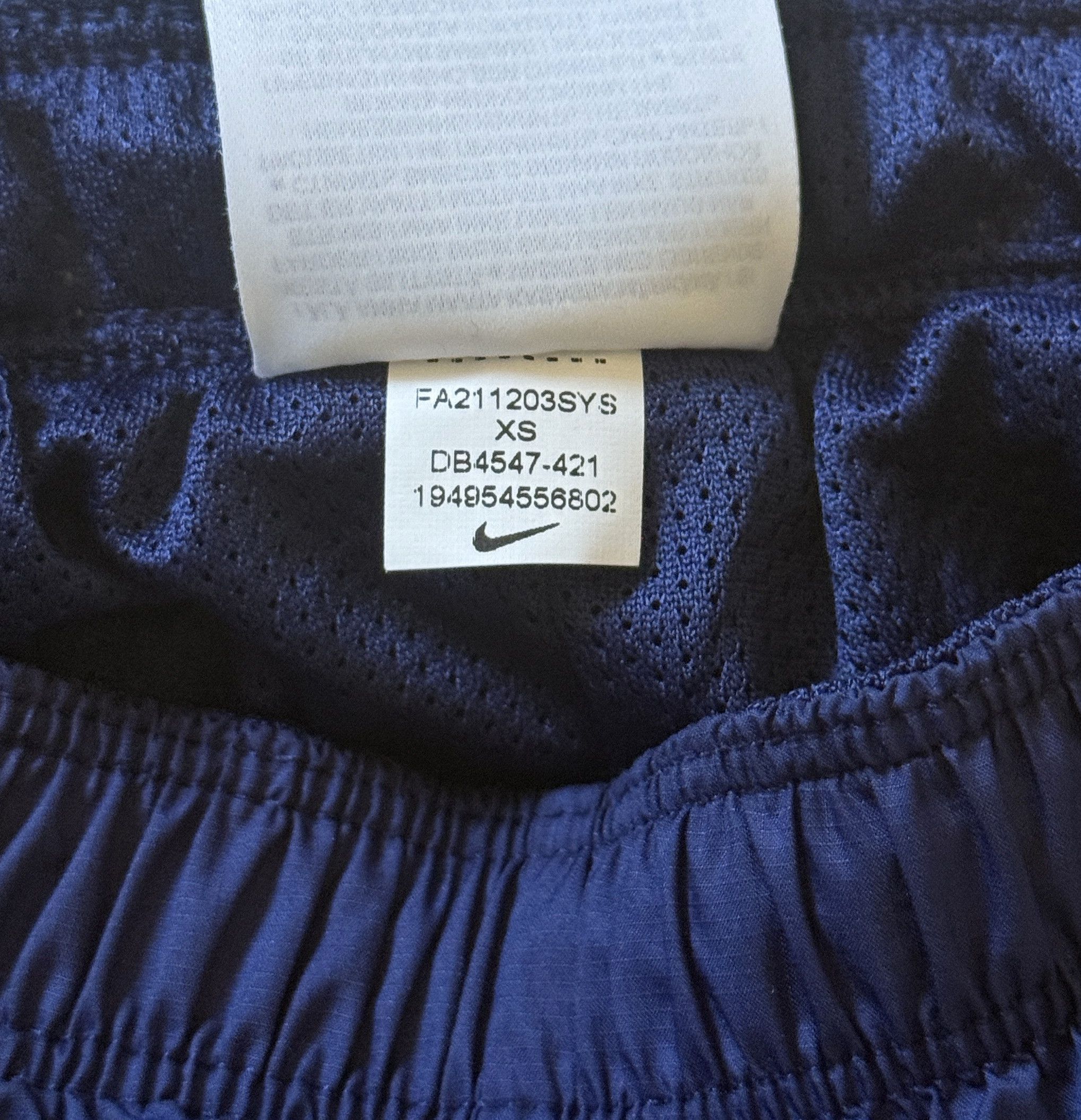 Nike NIKE X Atlético Madrid 2021 22 DB4547-421 SIZE XS Size 26" / US 2 / IT 38 - 12 Thumbnail
