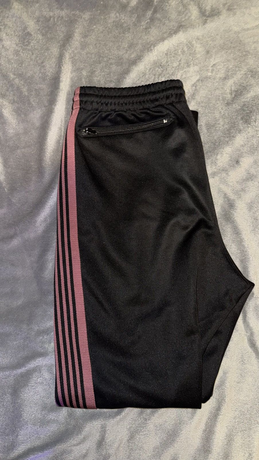 Needles Needles Narrow Track Pants “Black” Size US 32 / EU 48 - 5 Thumbnail