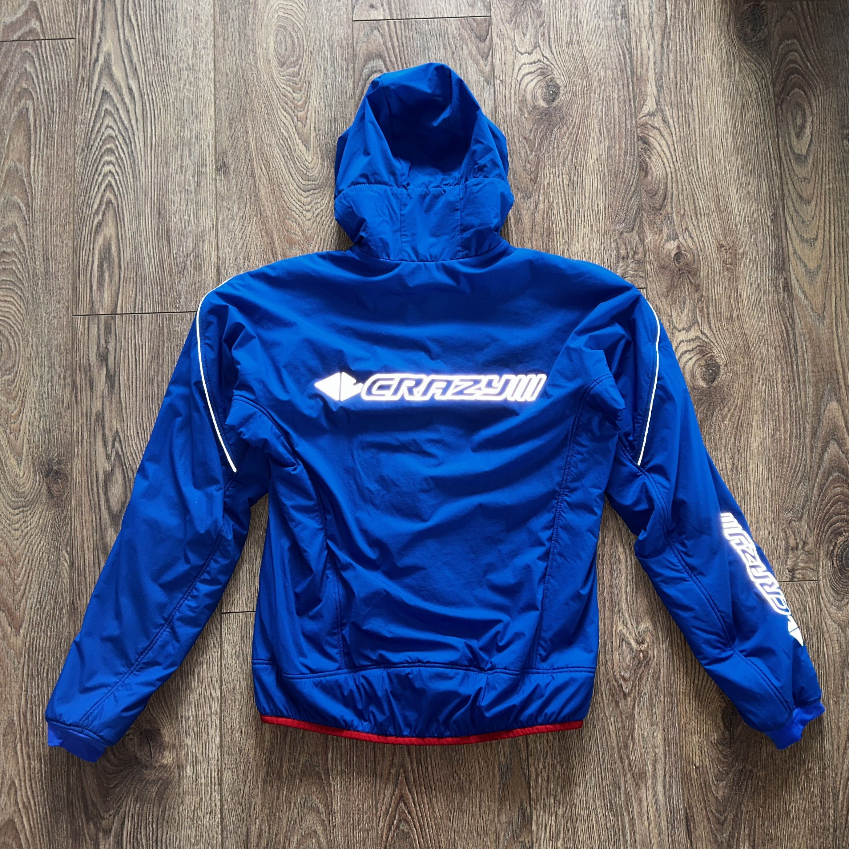 Other CRAZY By VALERIA COLTURI Jacket Reflective Logo Sportwear Size L / US 10 / IT 46 - 17 Thumbnail