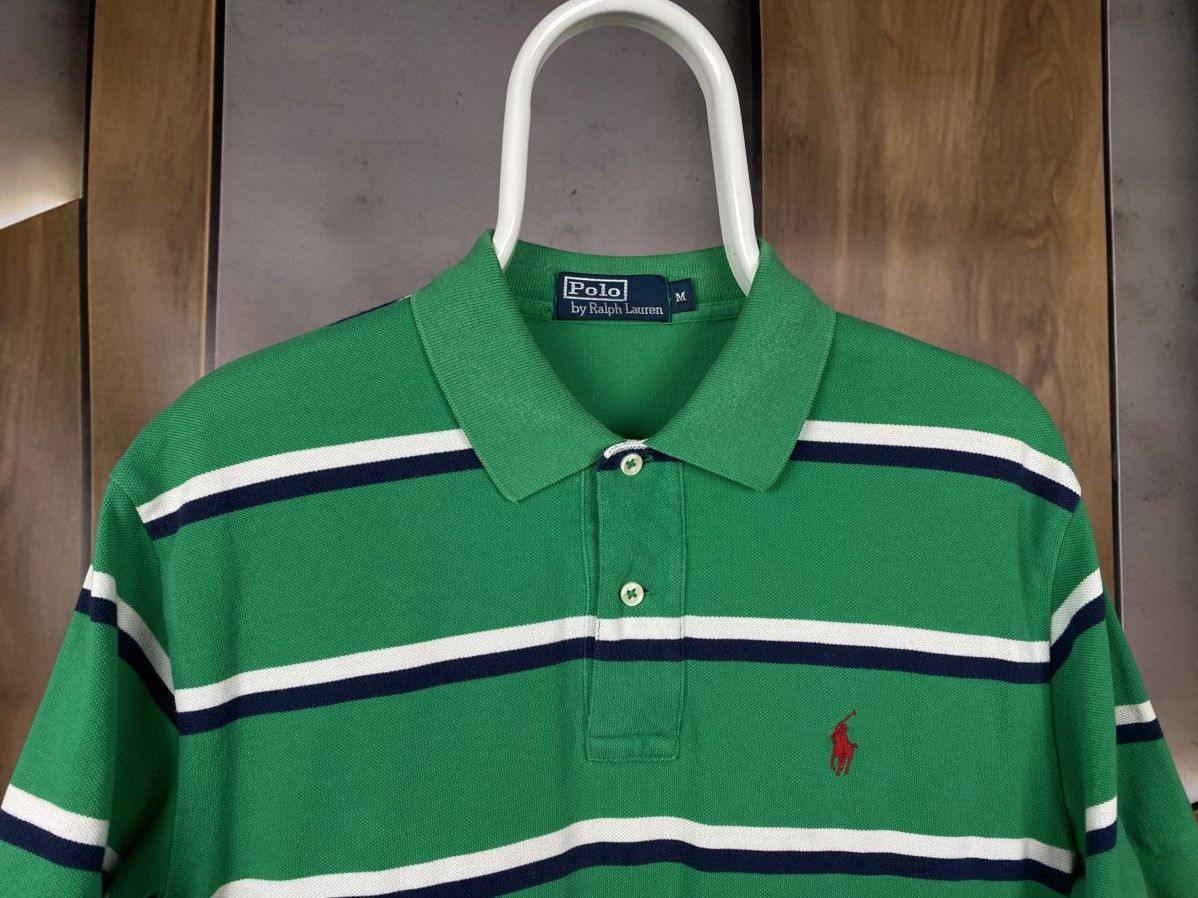 Polo Ralph Lauren 🎠Vintage 90s Polo T-Shirt Polo Ralph Lauren Striped VTG Tee🎠 Size US M / EU 48-50 / 2 - 4 Thumbnail