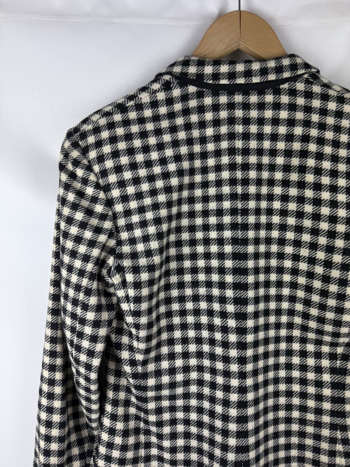Salvatore Ferragamo Salvatore Ferragamo VTG Plaid Wool Cashmere Blazer Jacket Size M / US 6-8 / IT 42-44 - 18 Thumbnail