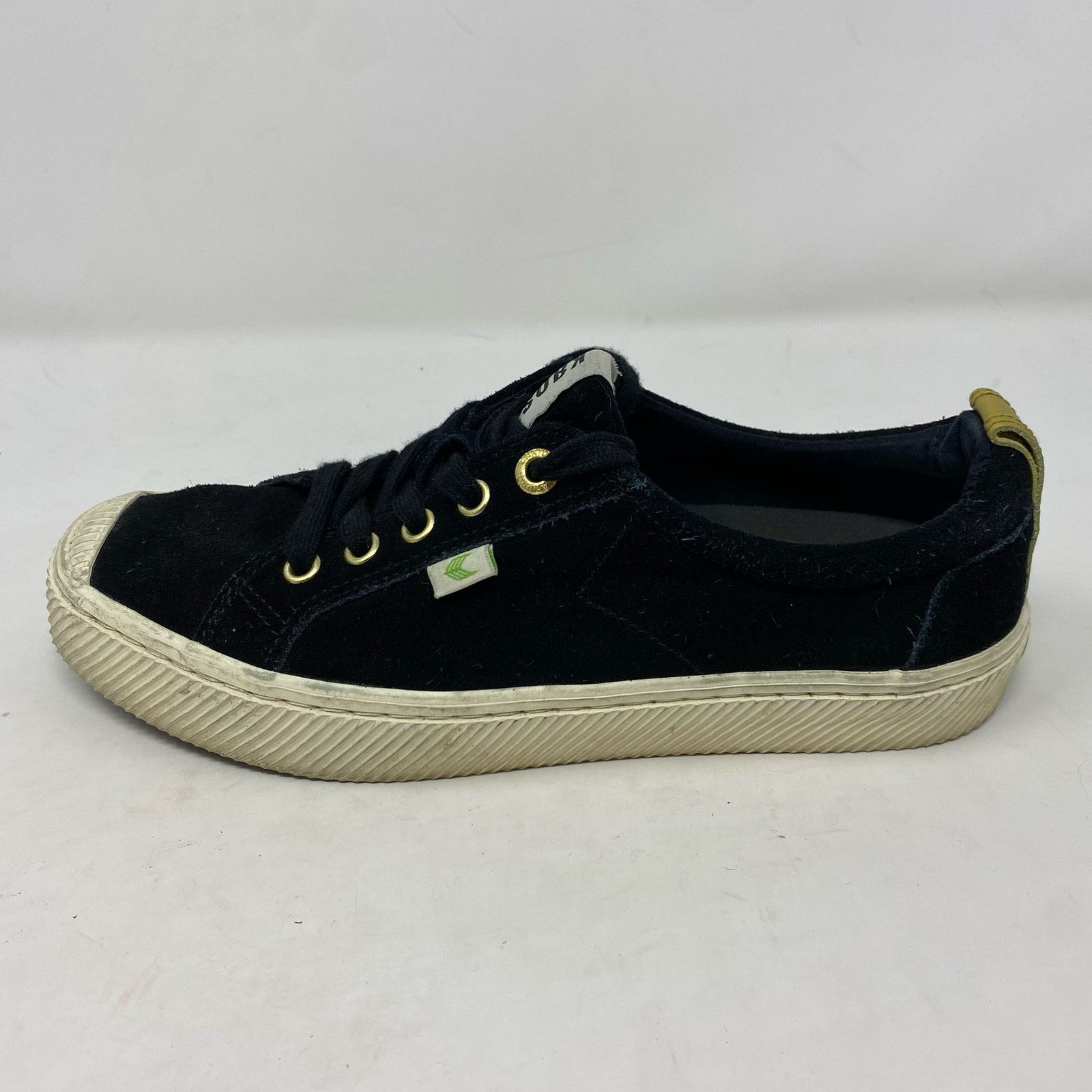 Other Cariuma Oca Black Canvas Low Top Skate Shoes Womens Size 8 Size US 8 / IT 38 - 2 Thumbnail