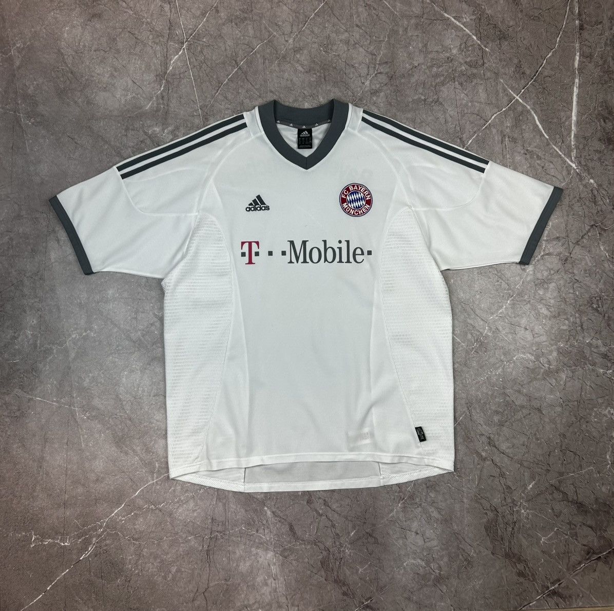 Adidas Bayern Munchen 2002-03 Adidas Vintage Soccer Jersey Size US XL / EU 56 / 4 - 2 Thumbnail