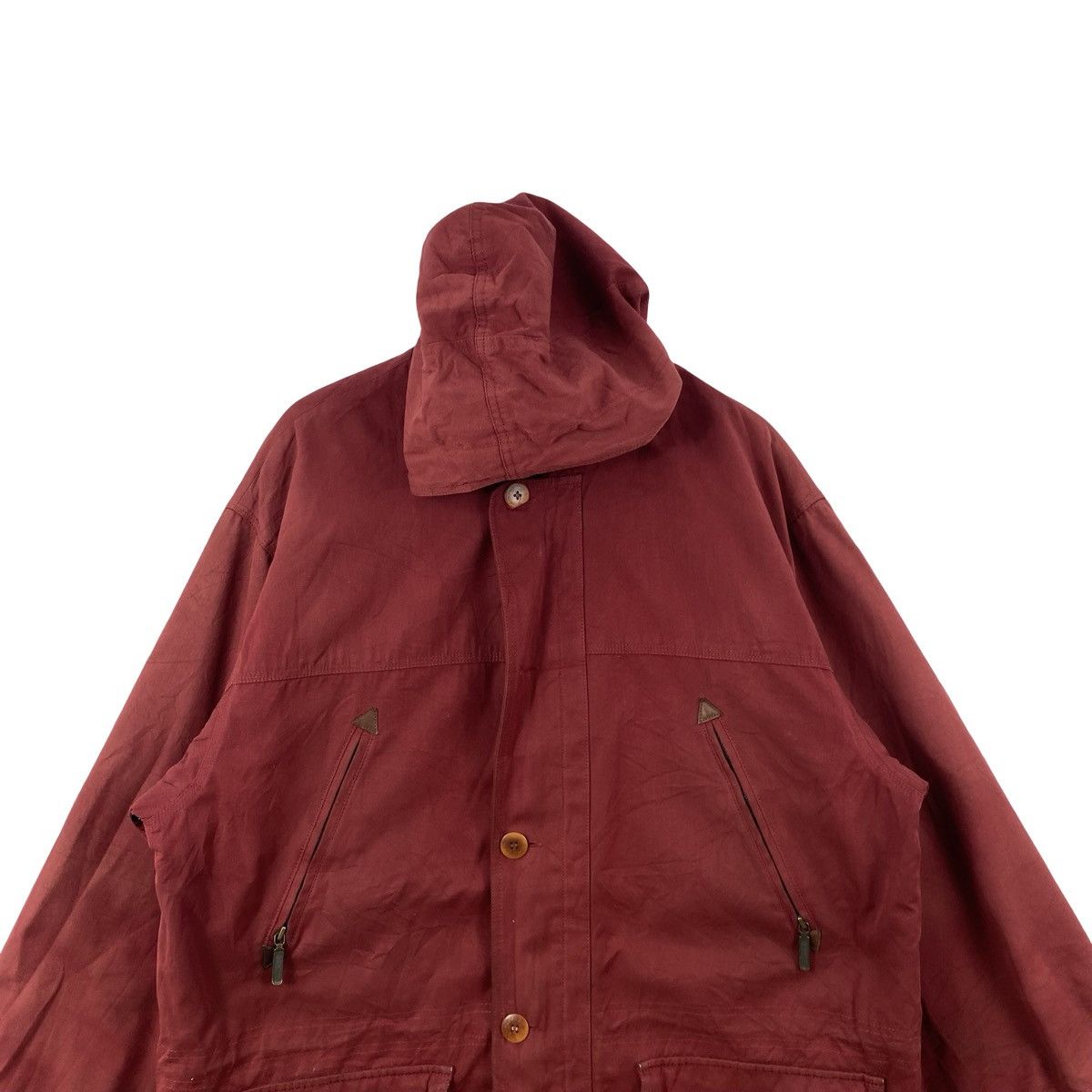 L.L. Bean Vintage L.L. BEAN Hooded Field Jacket Parka Outdoor Size US L / EU 52-54 / 3 - 2 Thumbnail