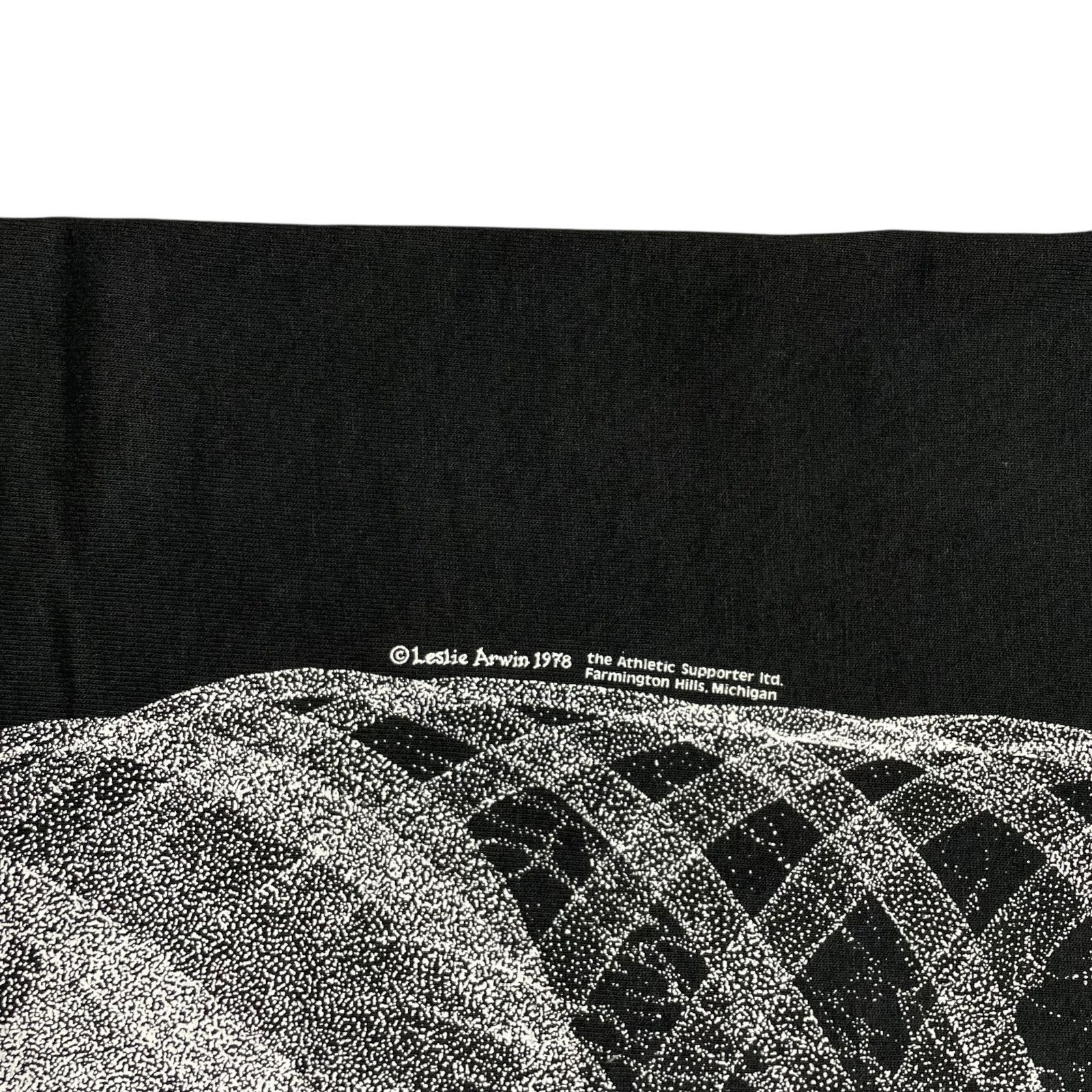 Vintage DS 90s LESLIE ARWIN X-RAYTED SKELETON BAREBONES T-SHIRT Size US L / EU 52-54 / 3 - 3 Thumbnail