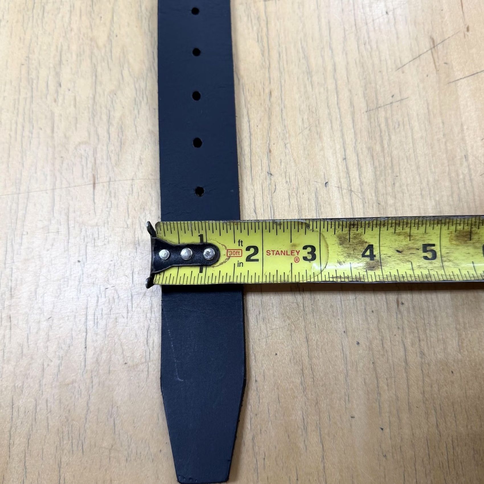Chaps Chaps Belt Mens Size S Black Leather Dress Silver Buckle Logo Casual Size ONE SIZE - 5 Thumbnail