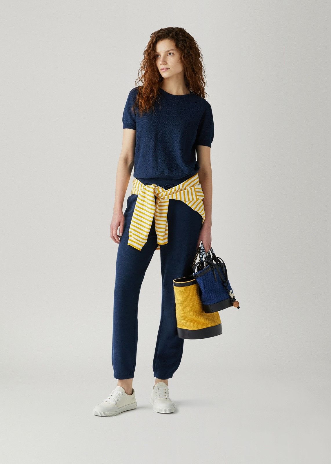 Loro Piana o1srvl11e0824 Paraggi Trouser Pants in Navy Blue Size 26" / US 2 / IT 38 - 5 Thumbnail