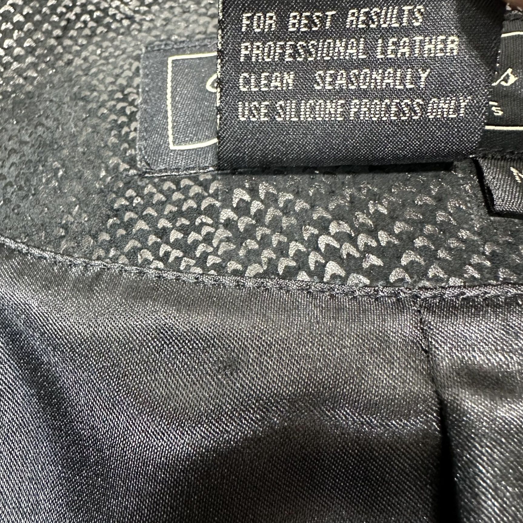 Vintage Terry Lewis Leather Jacket Women Snake Print Collarless Zip M Black Crewile? Size M / US 6-8 / IT 42-44 - 5 Thumbnail