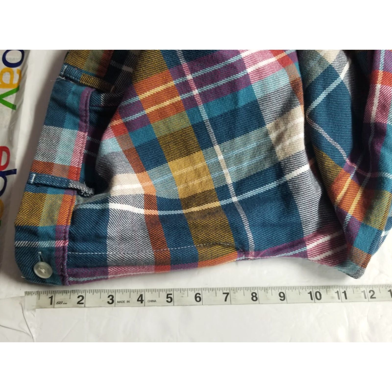 Vintage VINTAGE Urban Renewal Plaid Pleated Stretchy Straight Leg Pants Womens Size Medium Size 32" / US 10 / IT 46 - 4 Thumbnail