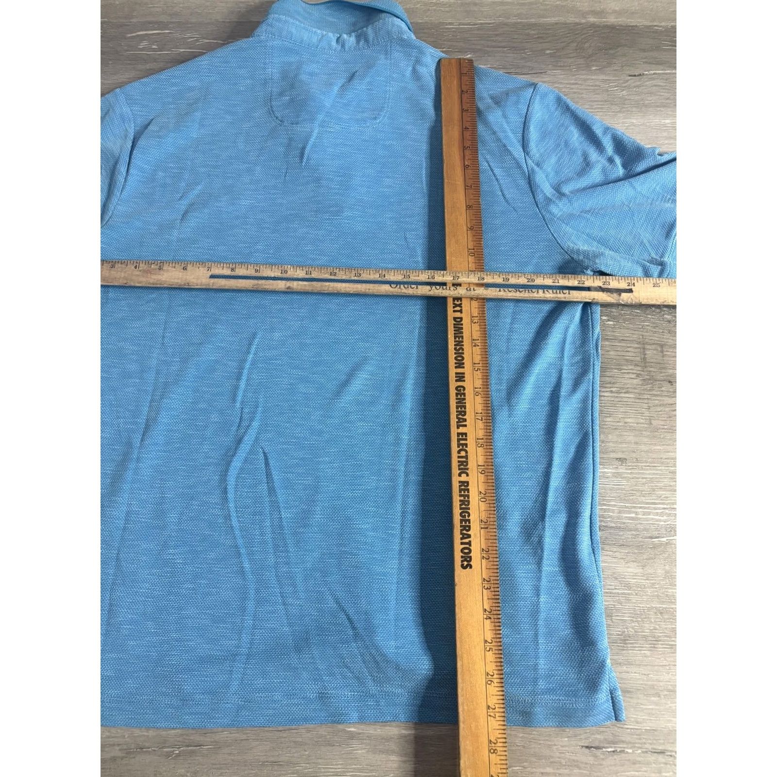 Tommy Bahama Tommy Bahama Polo Shirt Mens Large Blue IslandZone Marlin Logo Knit Golf Shirt Size US L / EU 52-54 / 3 - 6 Thumbnail