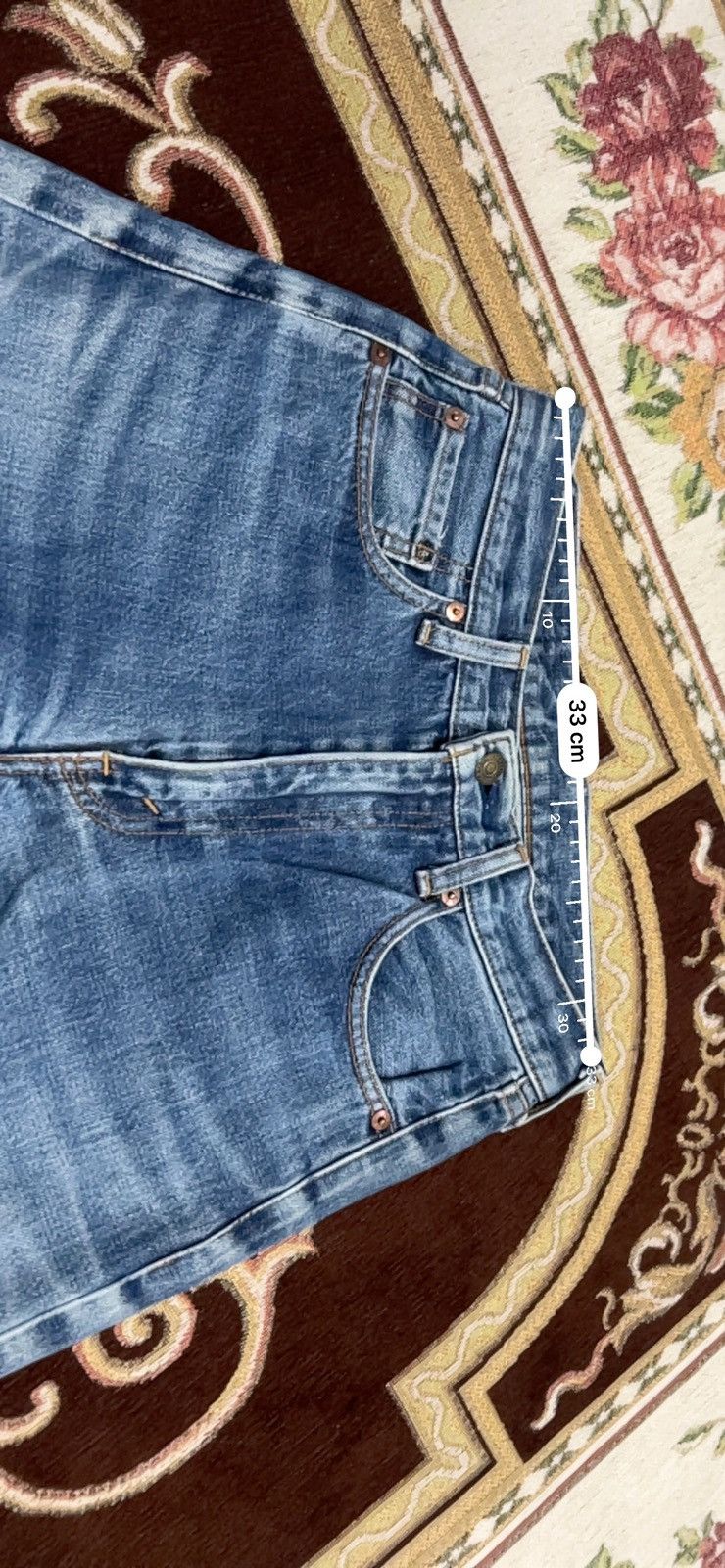 Levi's Vintage Clothing × Vintage Levis 551Z / w29 L36 - Vintage selvedge Japan Big E Size US 29 - 6 Thumbnail