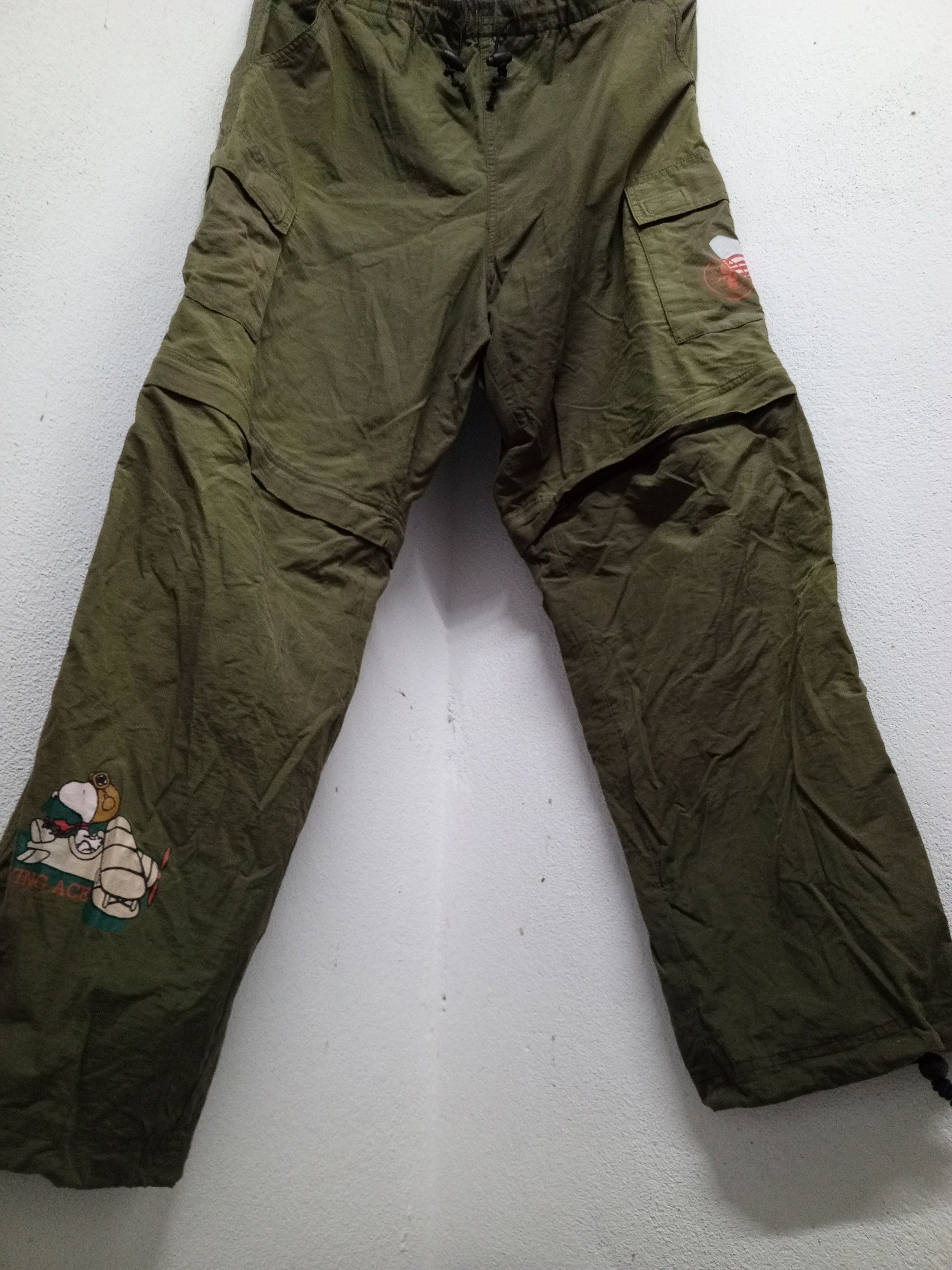 PEANUTS FLYING ACE CARGO GREENARMY