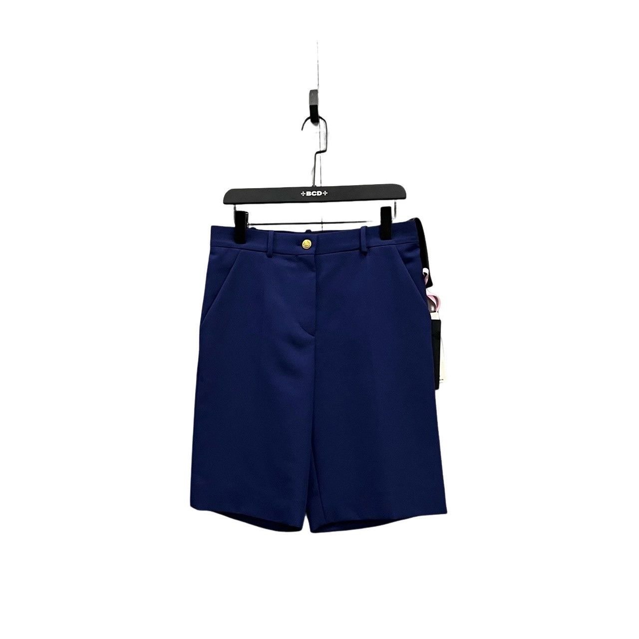 Louis Vuitton Louis Vuitton Navy Gold Button Shorts Size 38 Size 27" / US 4 / IT 40 - 1 Thumbnail