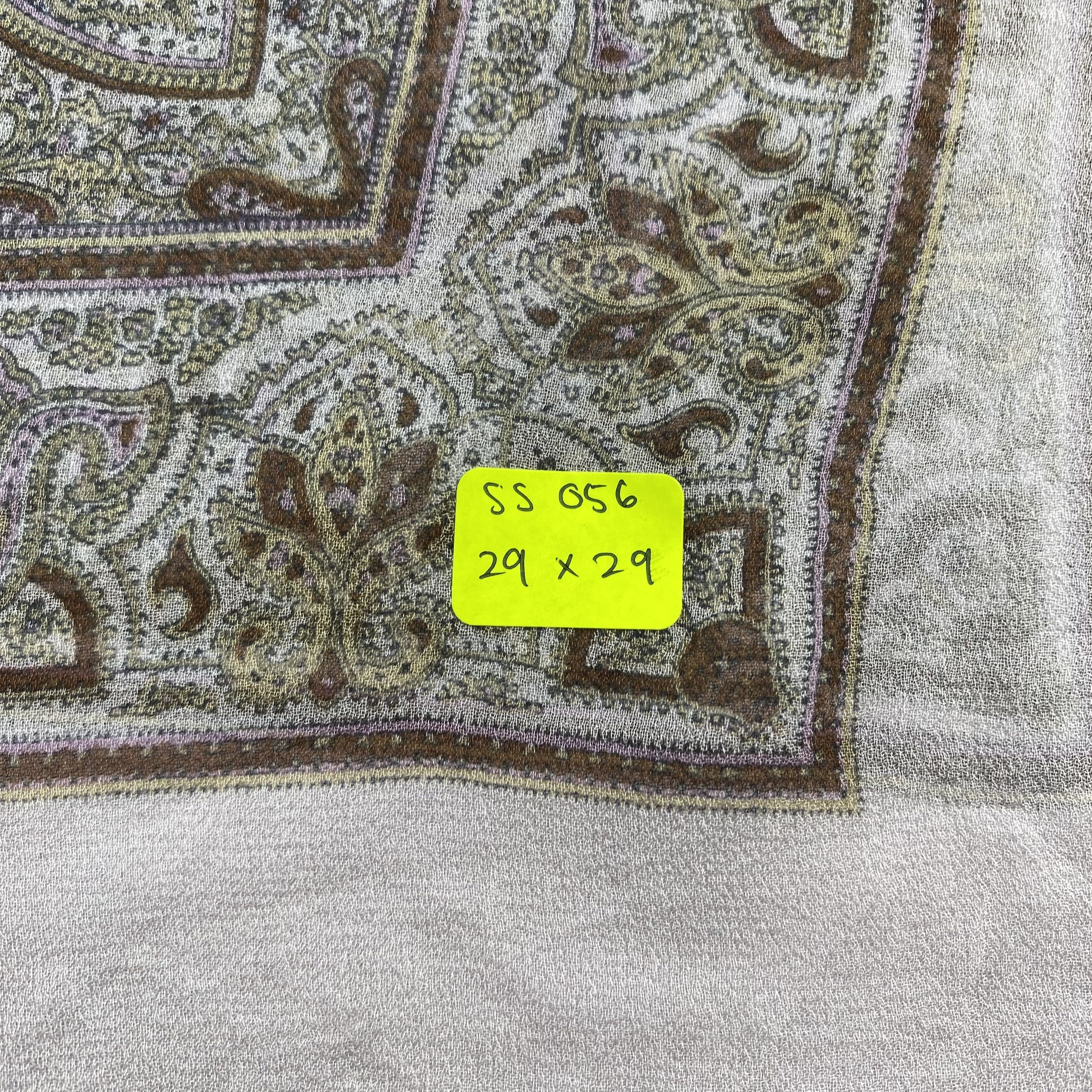Japanese Brand × Vintage Vintage Paisley Silk Scarf SS056 Size ONE SIZE - 8 Thumbnail