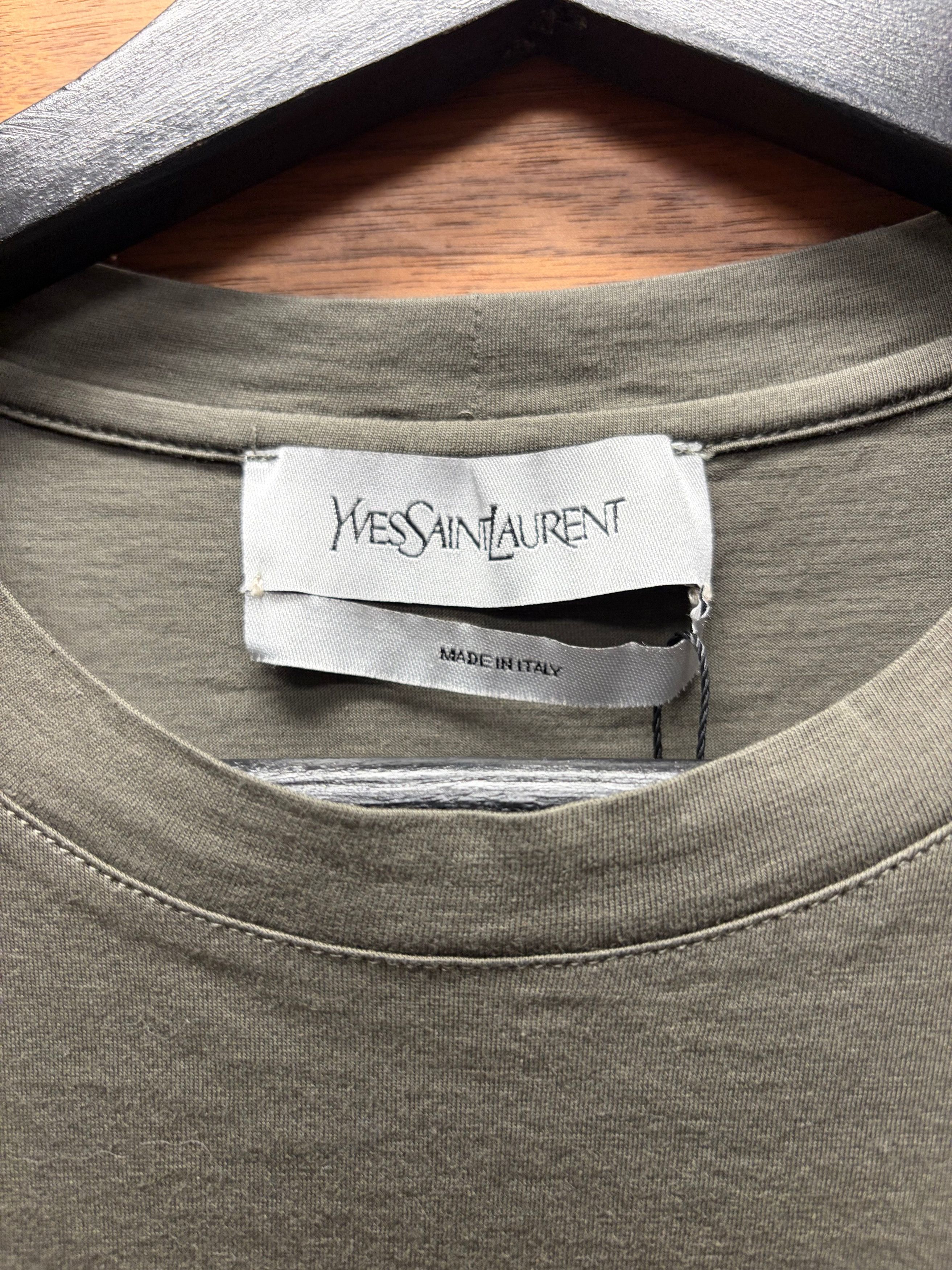 Yves Saint Laurent 2000s Yves Saint Laurent ‘YSL’ Chain Logo T-Shirt Size US S / EU 44-46 / 1 - 3 Thumbnail