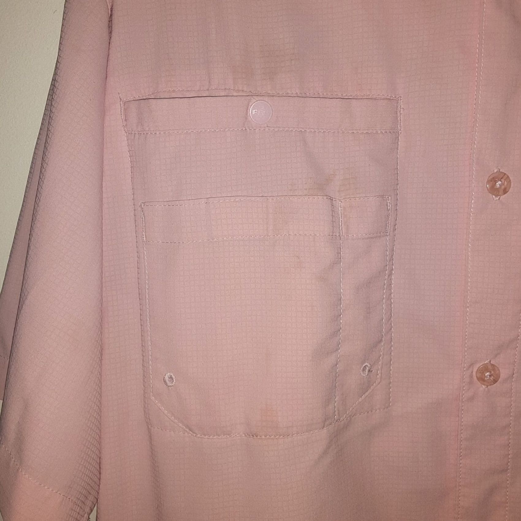 Pinko VINTAGE Columbia PFG Fishing Shirt Mens L Pink Short Sleeve Vented Outdoors Omni-Shade Size US L / EU 52-54 / 3 - 4 Thumbnail