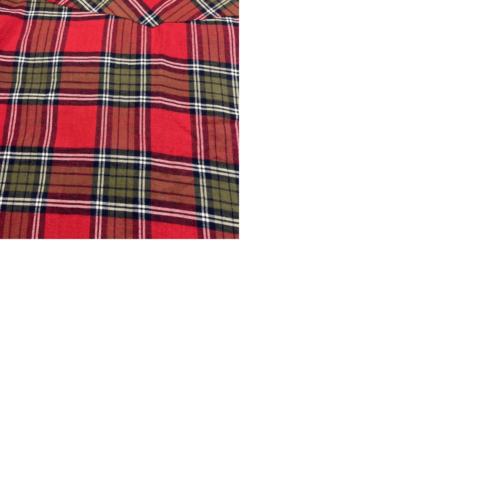 Vintage VINTAGE Tall Man BIG MAC XLT SHIRT Flannel Red Green Plaid Pearl Snaps Flap Pockets Button-Up Size US XL / EU 56 / 4 - 10 Thumbnail