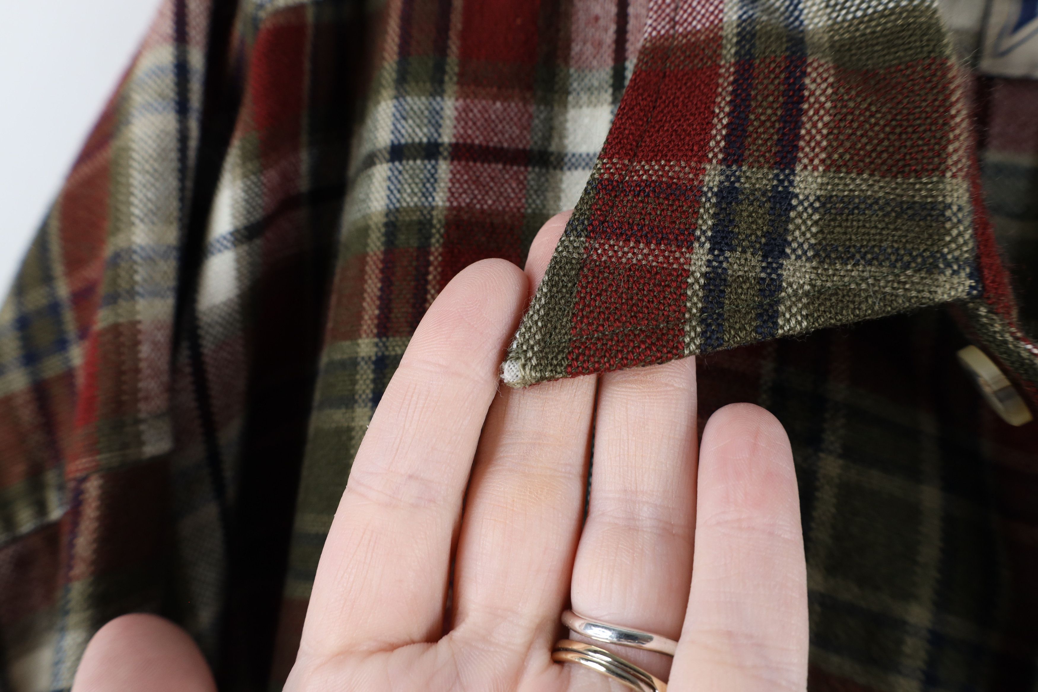 Vintage Vintage 90s Streetwear Knit Flannel Collared Button Shirt Size US XXL / EU 58 / 5 - 6 Thumbnail