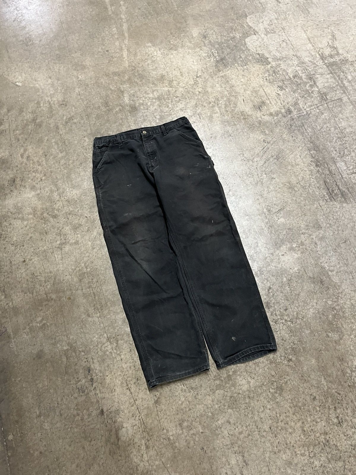 Carhartt × Vintage Carhartt baggy fit cargo pants skater streetwear hype rare Size US 36 / EU 52 - 6 Thumbnail