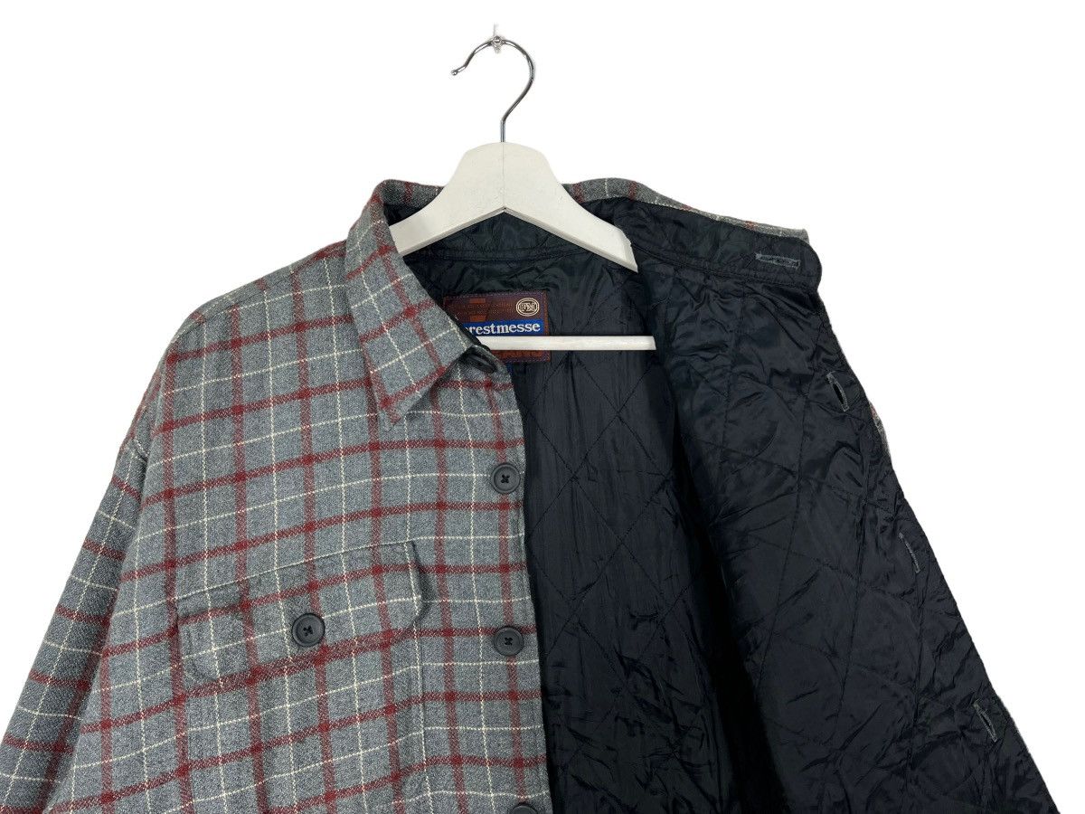 Japanese Brand 🔥 VINTAGE FORESTMESSE CHECK PLAID JACKET Size US L / EU 52-54 / 3 - 10 Thumbnail