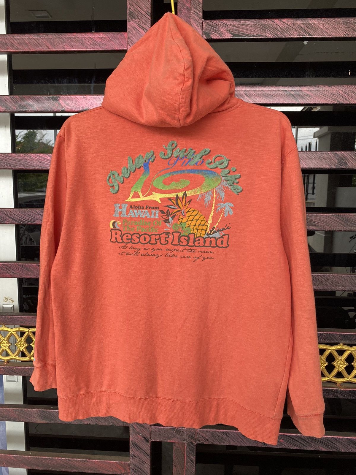 Vintage 🔥 Rare 🔥 Vintage Surf Piko Hoodie Embroidery Design Size US XL / EU 56 / 4 - 1 Thumbnail