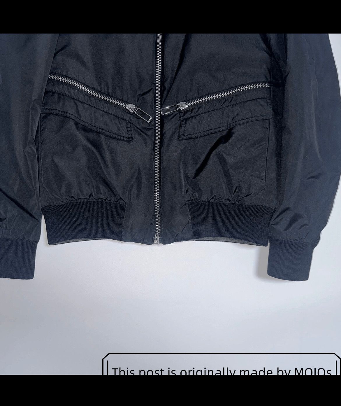 Dior Sz 46 Dior Homme Cross Zip Jacket Size US S / EU 44-46 / 1 - 3 Thumbnail