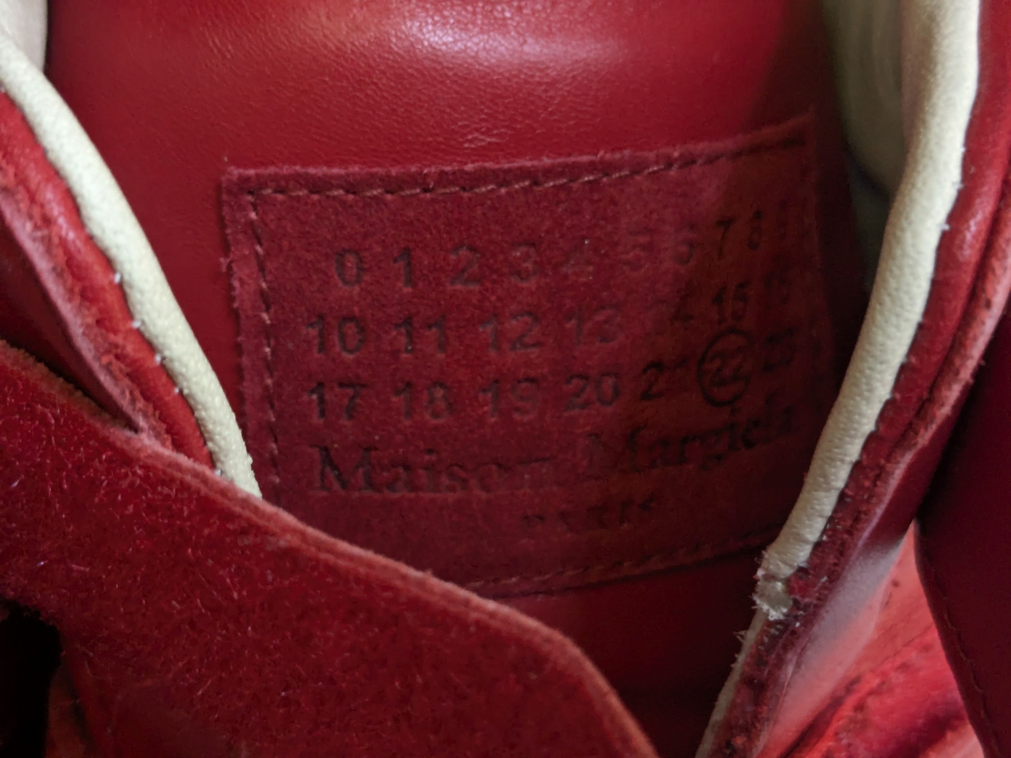 Maison Margiela Maison Margiela Triple Strap Sneakers 10 43 High Top Red Gum Size US 10 / EU 43 - 8 Thumbnail
