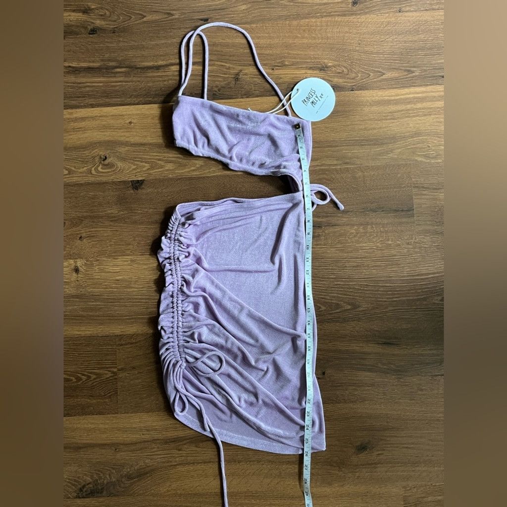 PRINCESS POLLY 🆕 NWT Imelda Mini Dress – Lilac | Princess Polly Size XS / US 0-2 / IT 36-38 - 4 Thumbnail