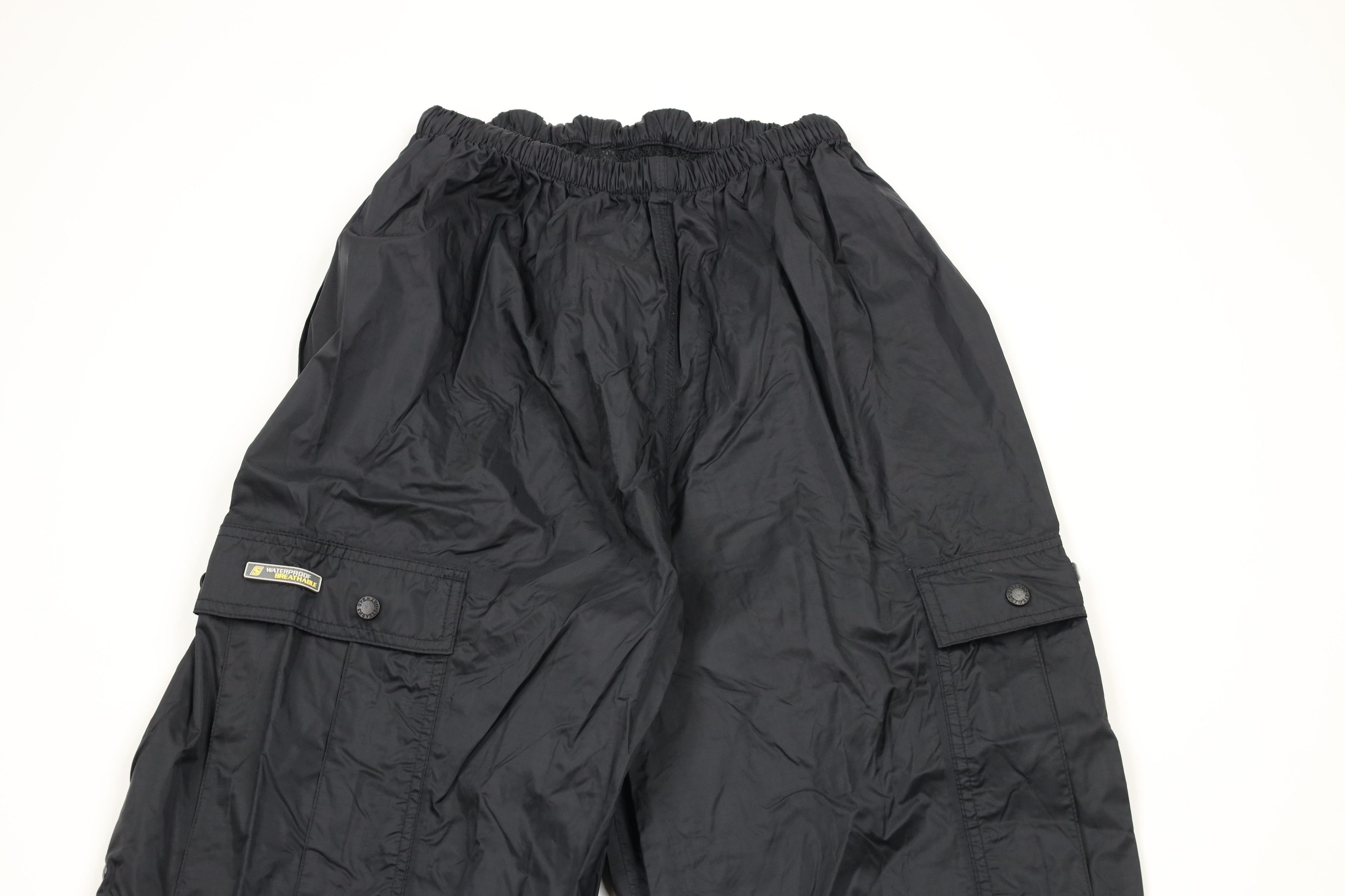 Vintage Vintage 90s Streetwear Lined Waterproof Wide Leg Cargo Pants Size US 34 / EU 50 - 2 Thumbnail