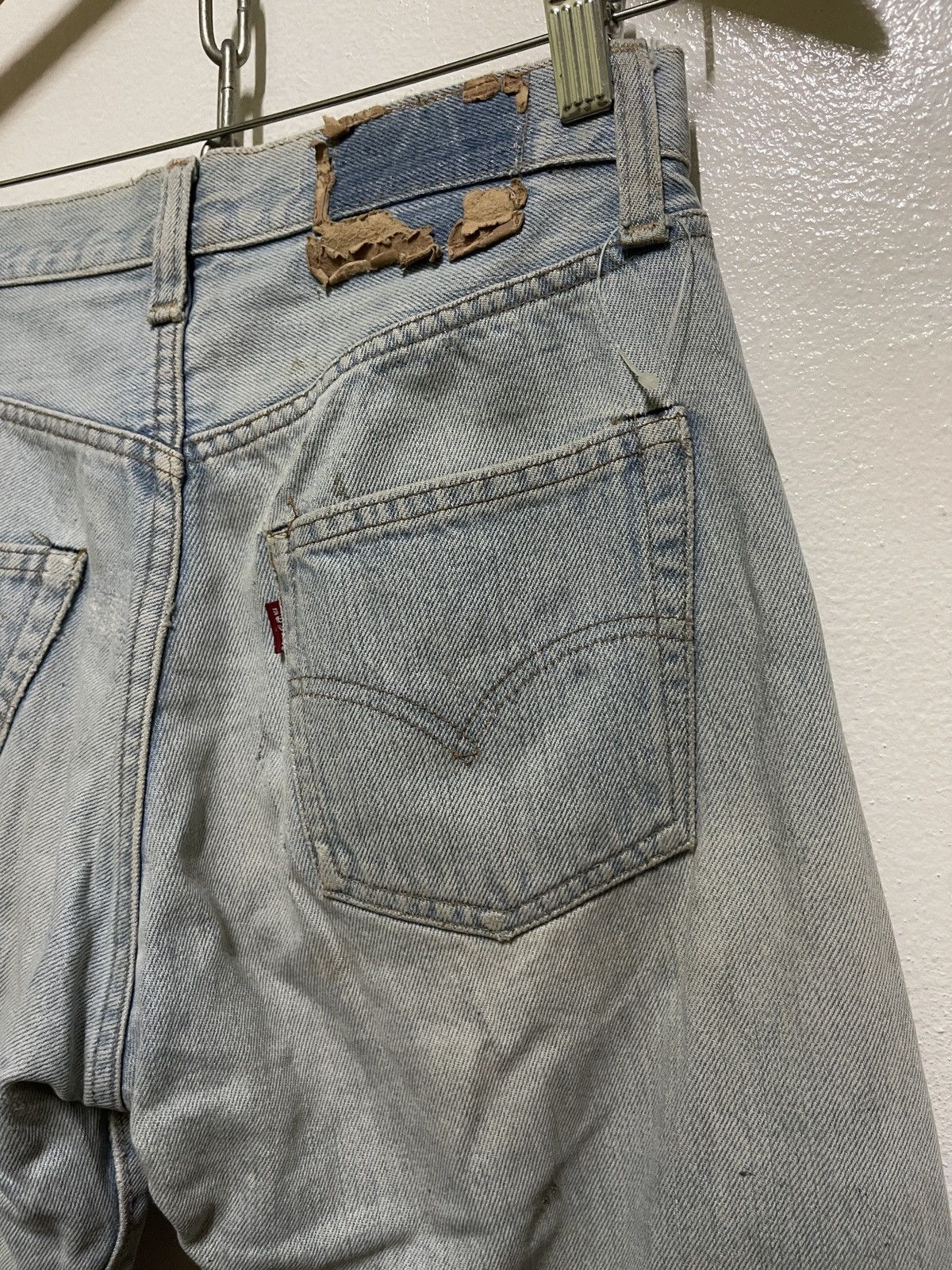 Levi's × Vintage Vintage 70s Levis 501 Redline #6 Selvedge Size US 27 - 11 Thumbnail