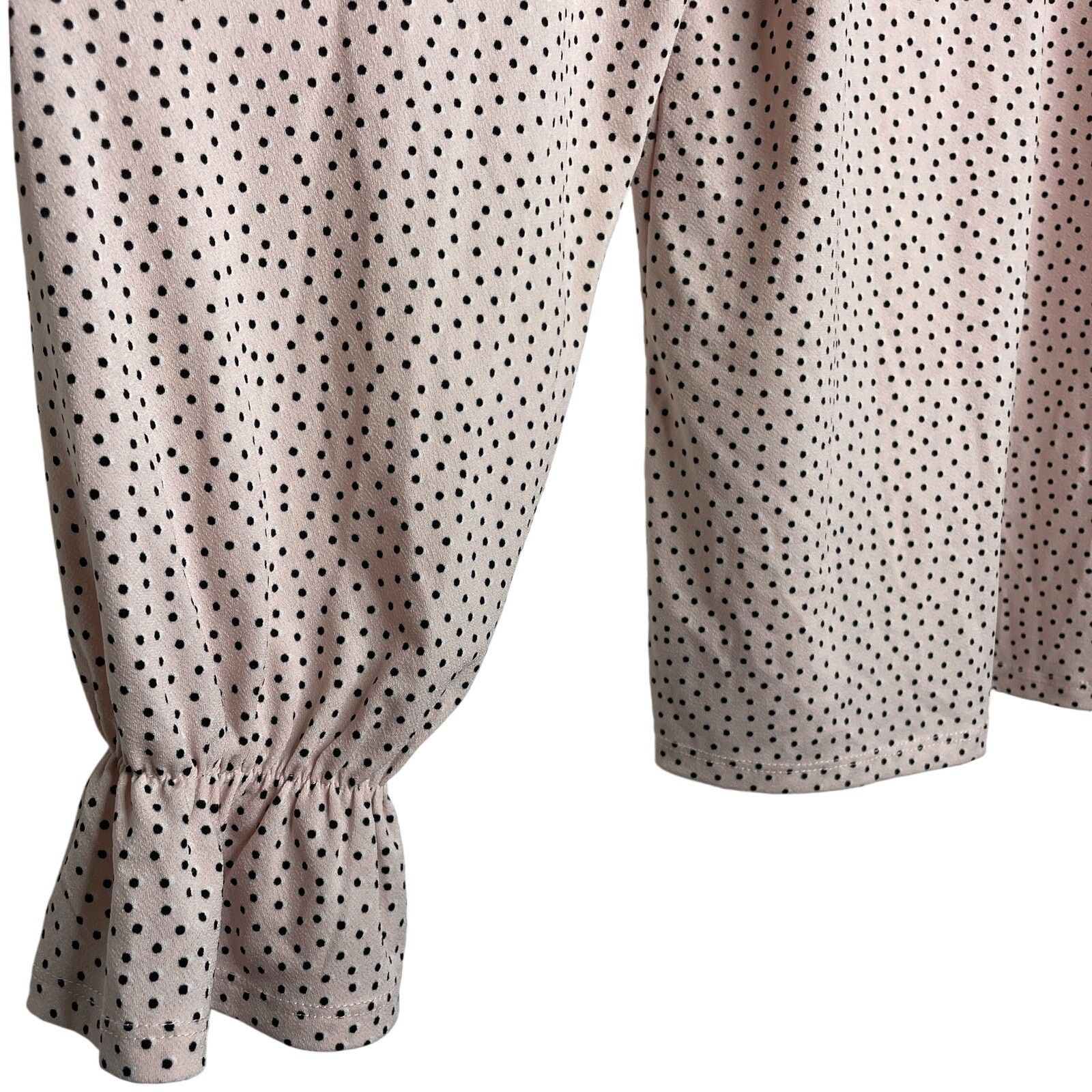 Adrianna Papell NWOT Adrianna Papell Polka Dot Blouse Size XL / US 12-14 / IT 48-50 - 4 Thumbnail