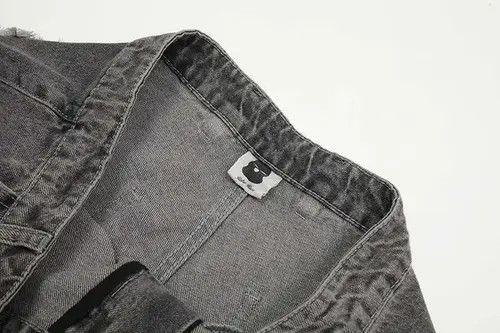 Santacroce Lightning Splicing Baggy Jeans Size US 33 - 1 Thumbnail