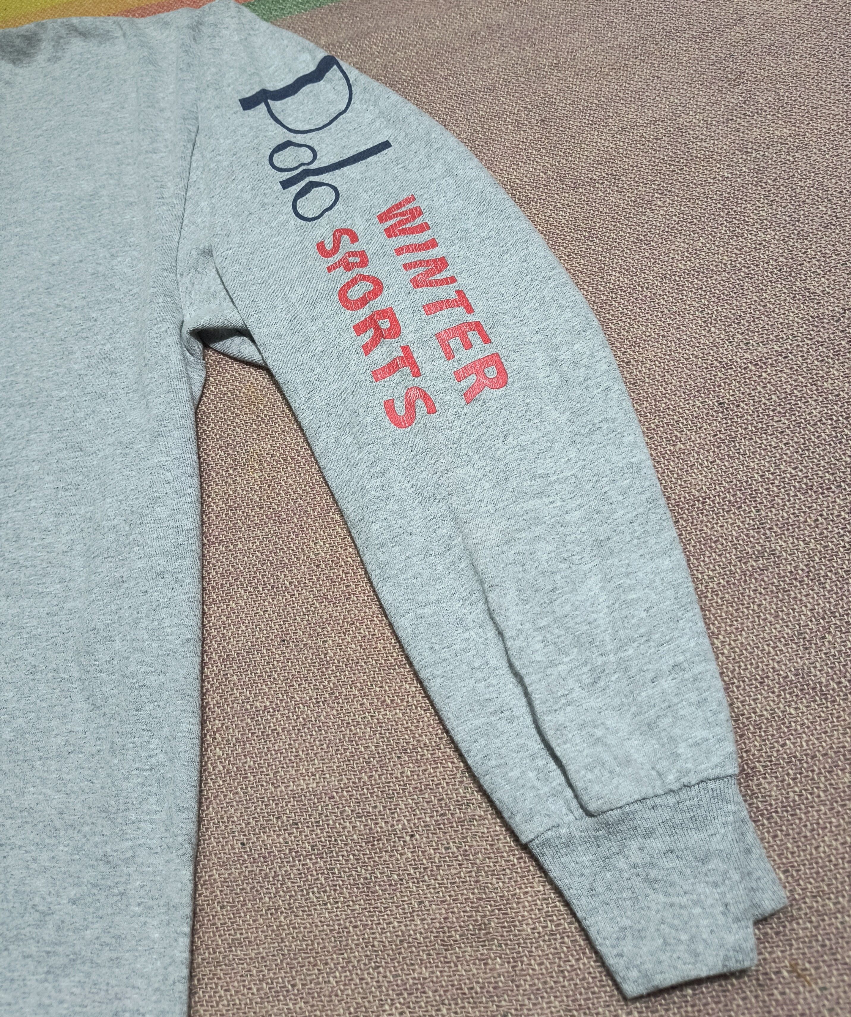 Polo Ralph Lauren OG vintage Polo Ralph Lauren winter sports 90s LS tee Size US XXL / EU 58 / 5 - 4 Thumbnail