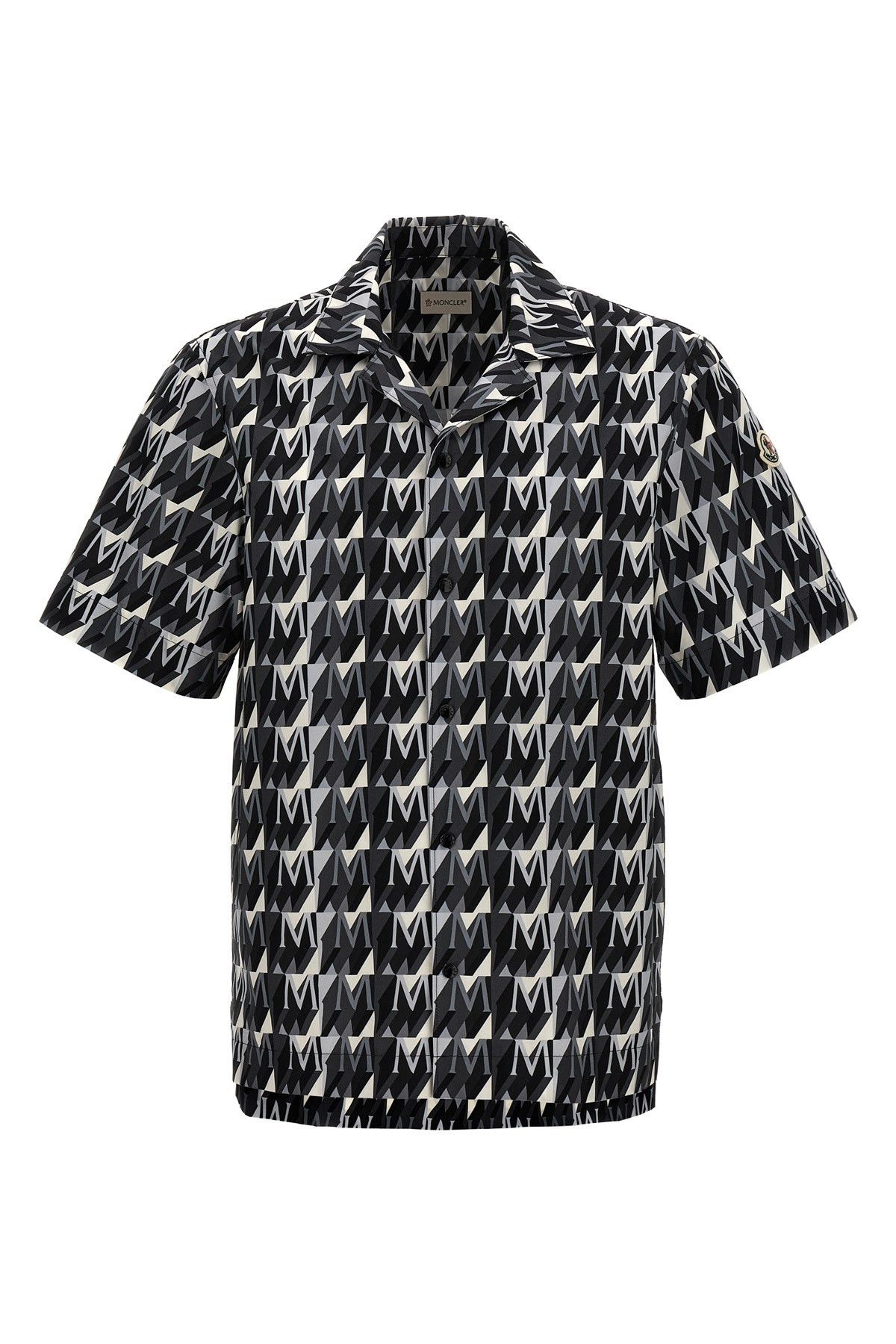 image of Moncler Logo Print Shirt, Men's (Size Small)