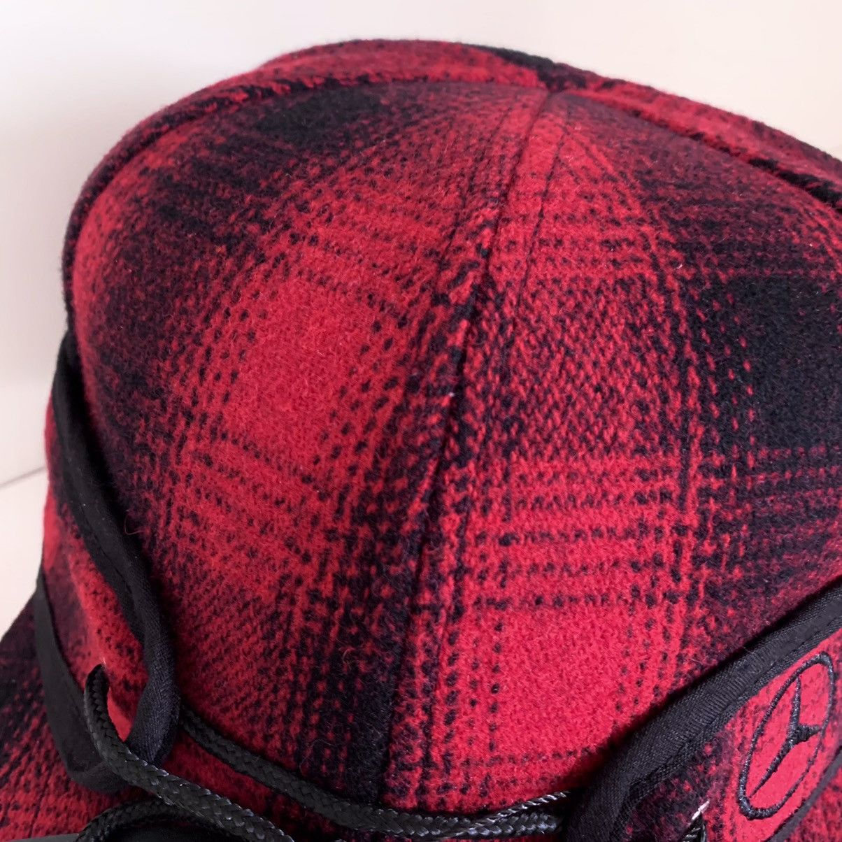 Mercedes-Benz Wool plaid camper cap hat Size ONE SIZE - 13 Thumbnail