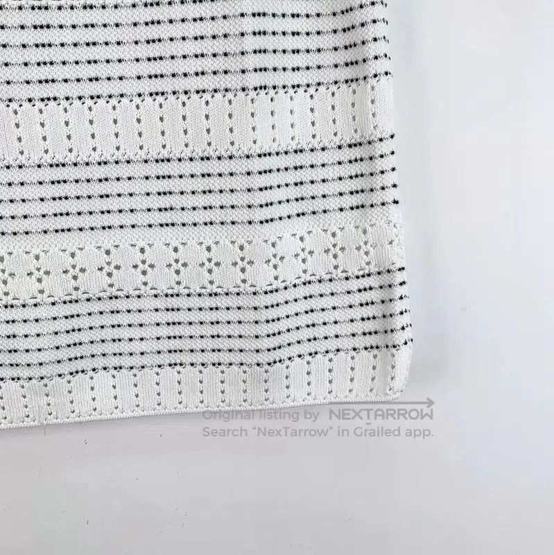 Chanel Chanel Colorblock Cotton Mini Skirt . Size 22" - 4 Thumbnail