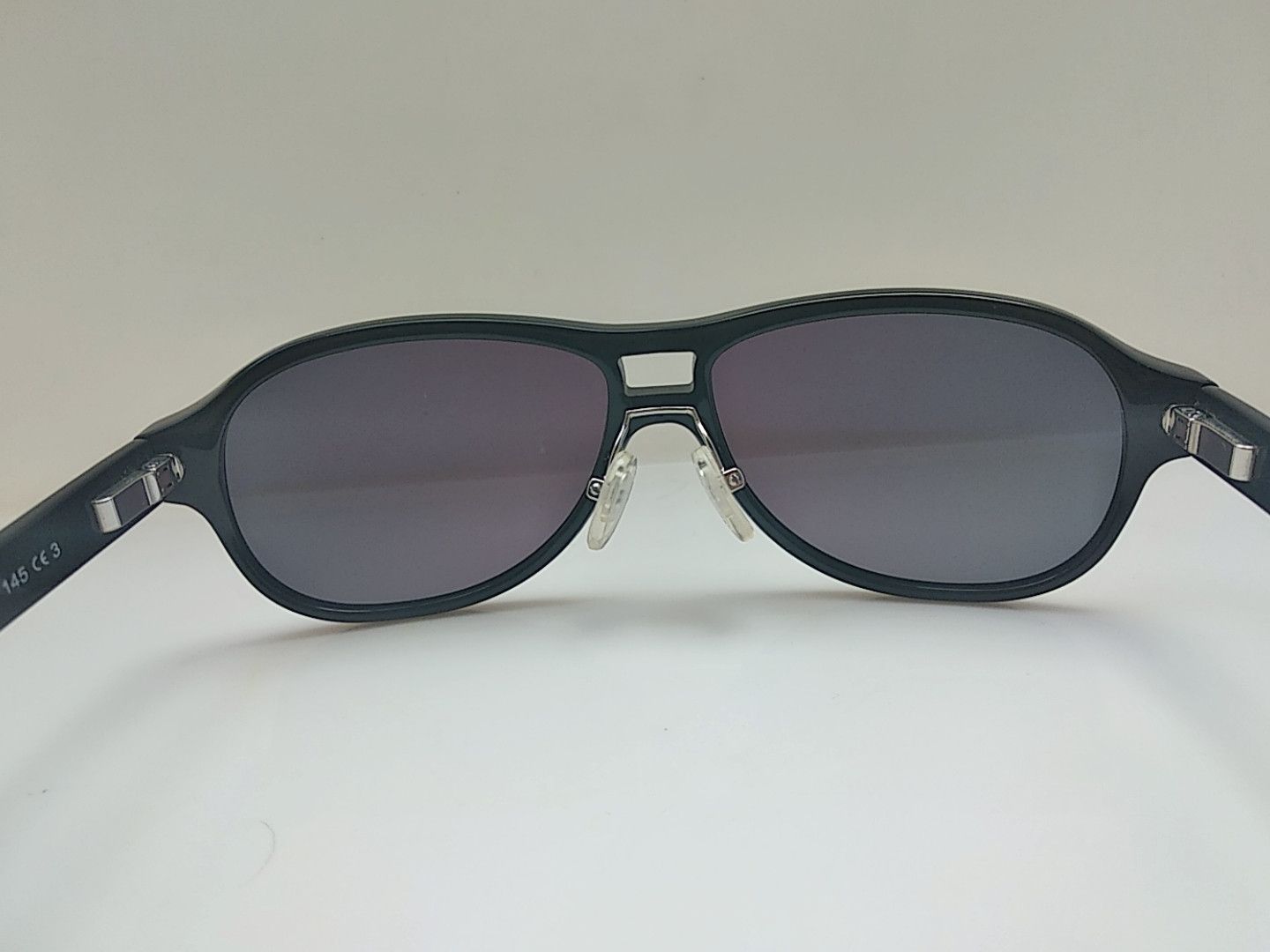 Vintage Vintage Dunhill D7003 Black Aviator Sunglasses Frame Size ONE SIZE - 5 Thumbnail