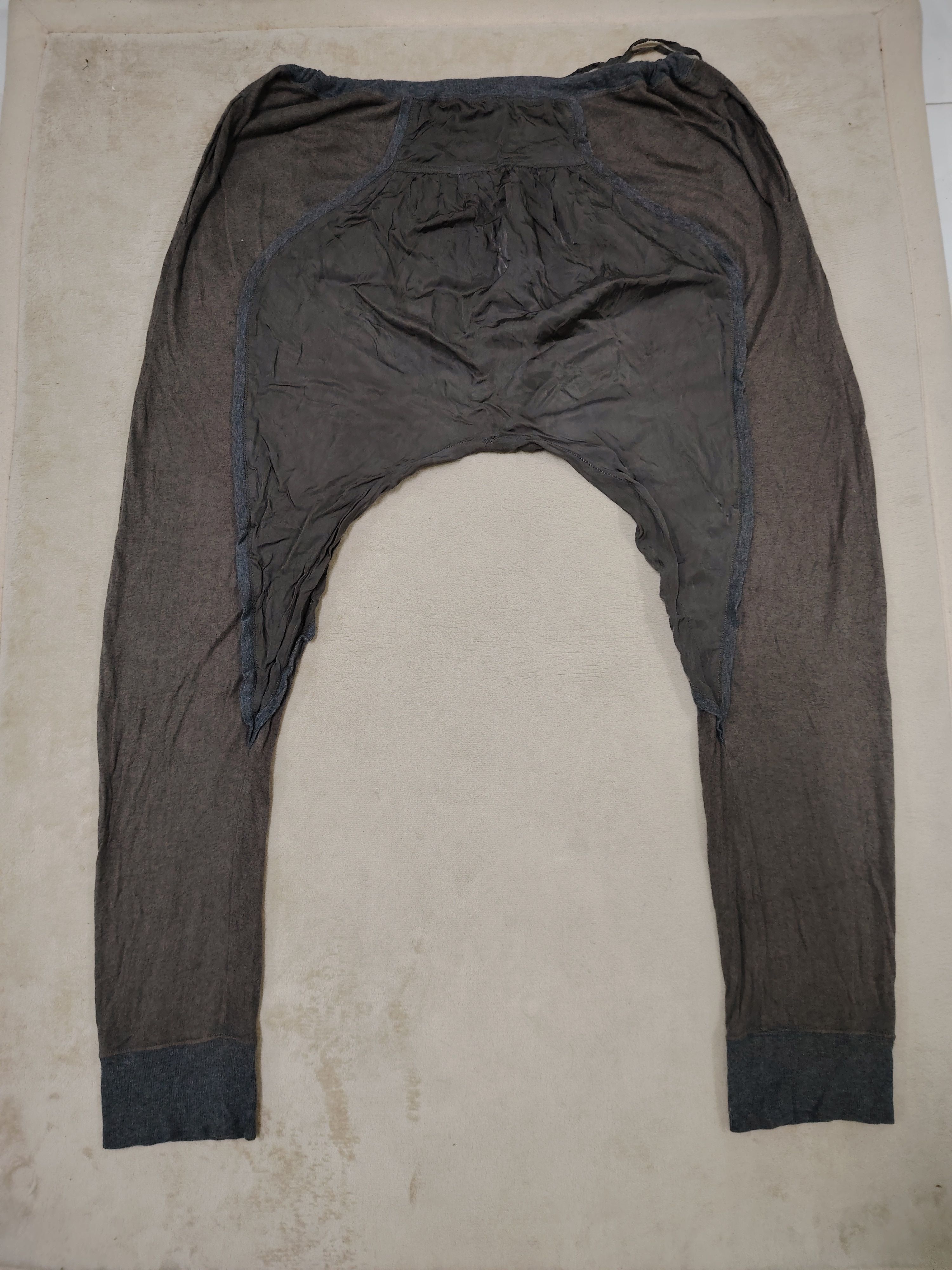 Issey Miyake Tsumori Chisato Drawstring Drop Crotch Harem Pant Size 26" / US 2 / IT 38 - 3 Thumbnail